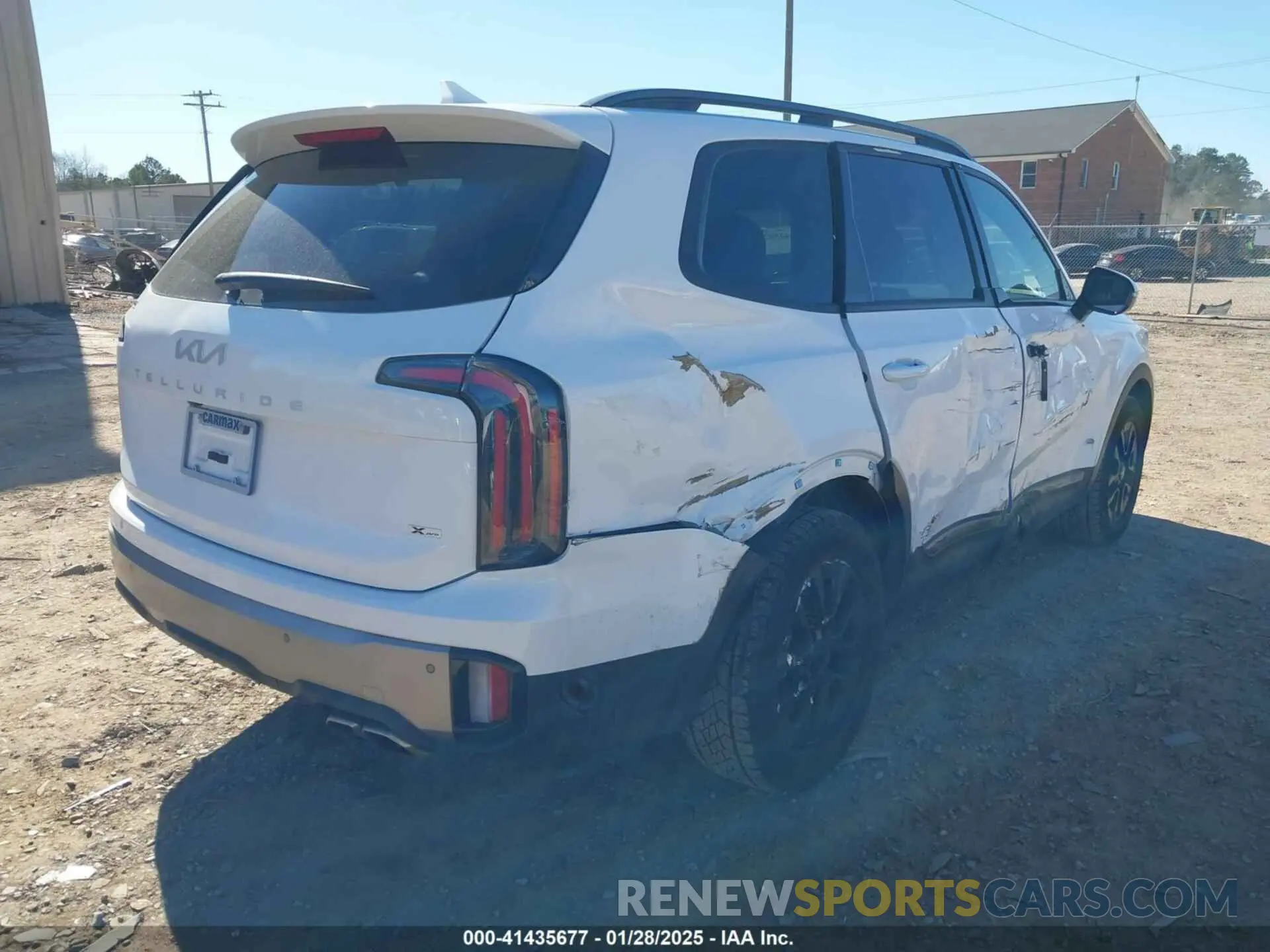 4 fotografías del automóvil dañado 5XYP5DGC2PG341623 KIA TELLURIDE 2023