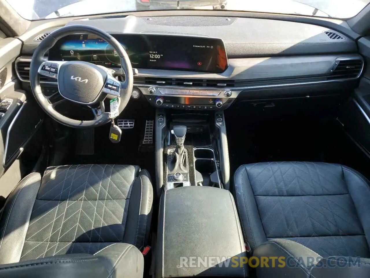 8 fotografías del automóvil dañado 5XYP5DGC2PG383922 KIA TELLURIDE 2023