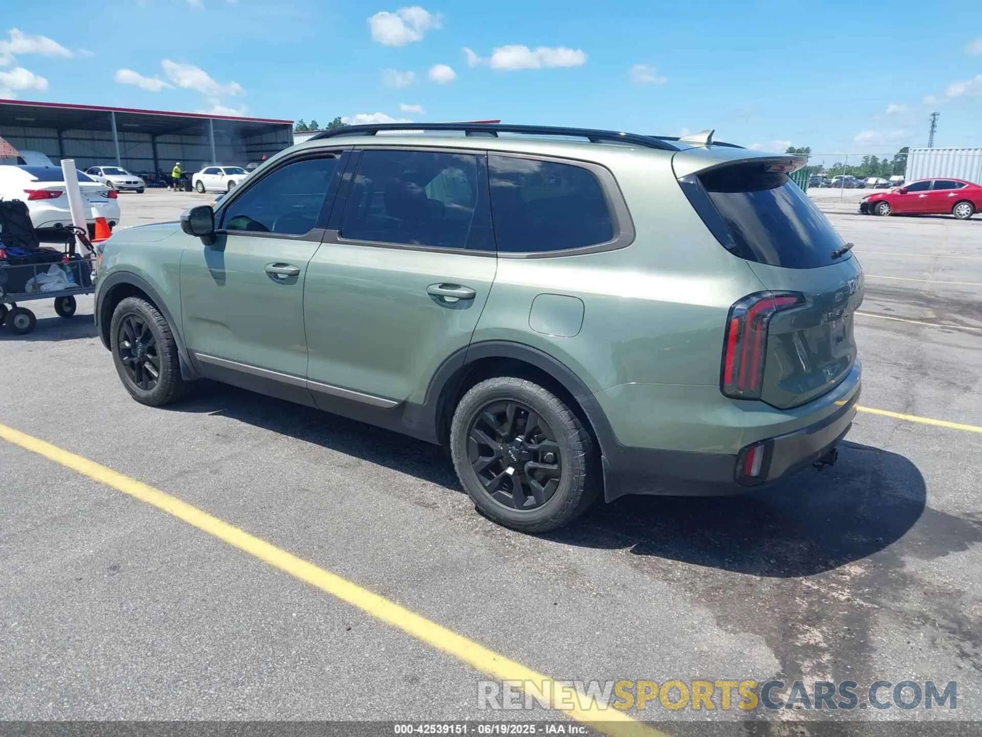 3 fotografías del automóvil dañado 5XYP5DGC3PG326547 KIA TELLURIDE 2023