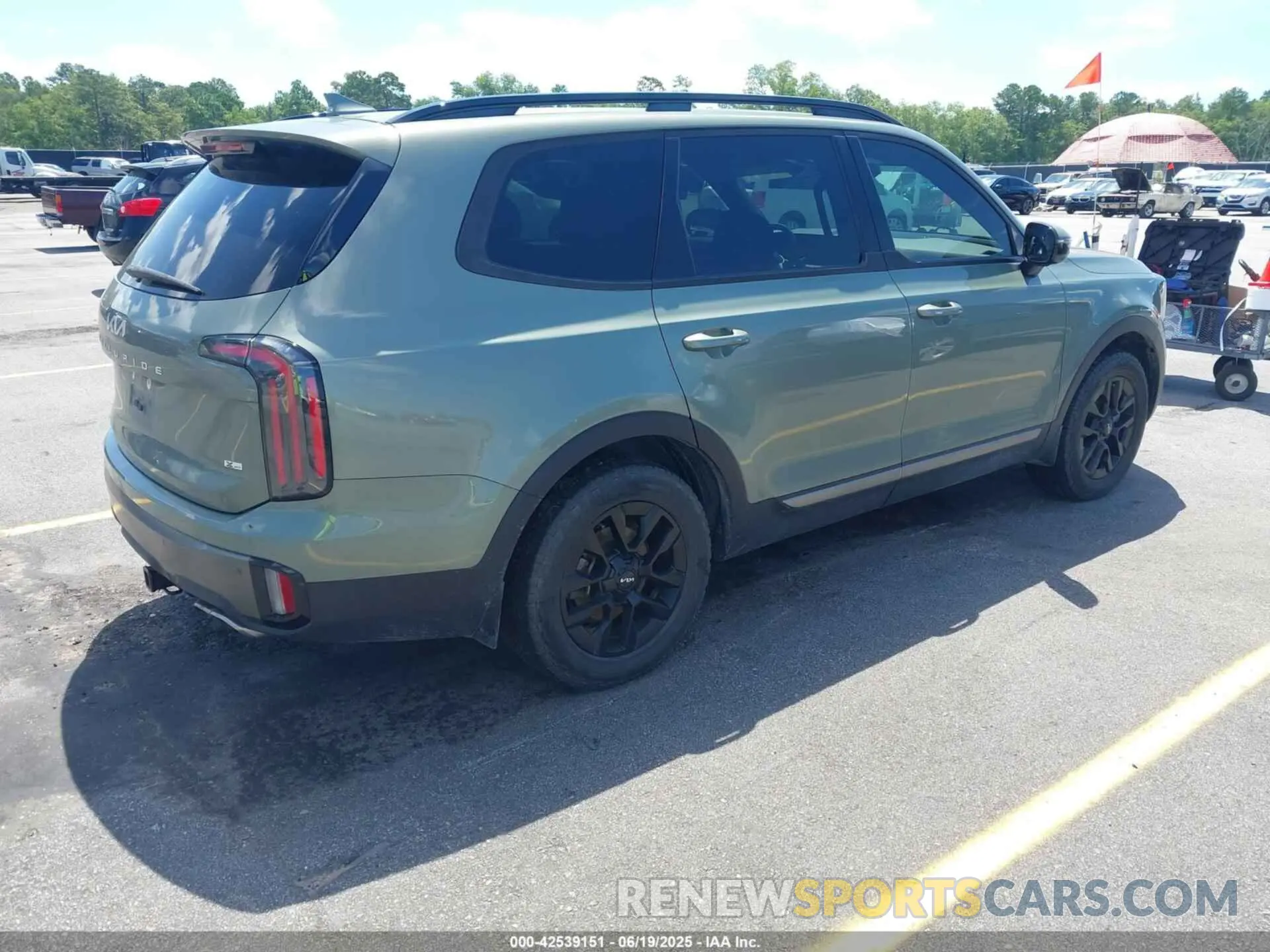 4 fotografías del automóvil dañado 5XYP5DGC3PG326547 KIA TELLURIDE 2023