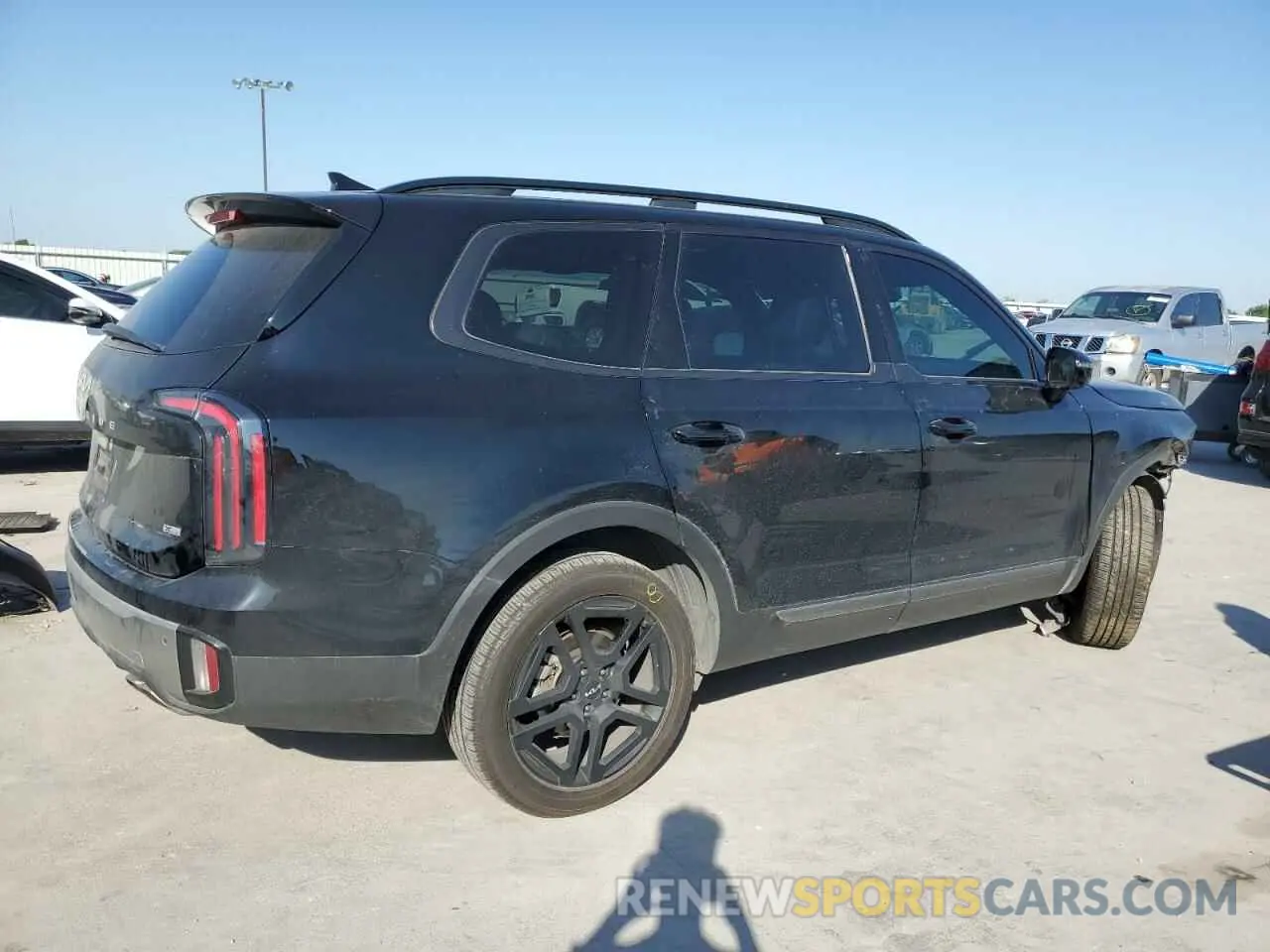 3 fotografías del automóvil dañado 5XYP5DGC3PG348337 KIA TELLURIDE 2023