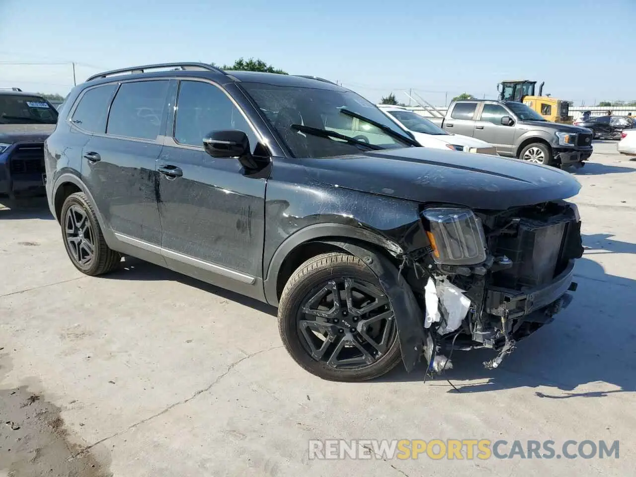 4 fotografías del automóvil dañado 5XYP5DGC3PG348337 KIA TELLURIDE 2023
