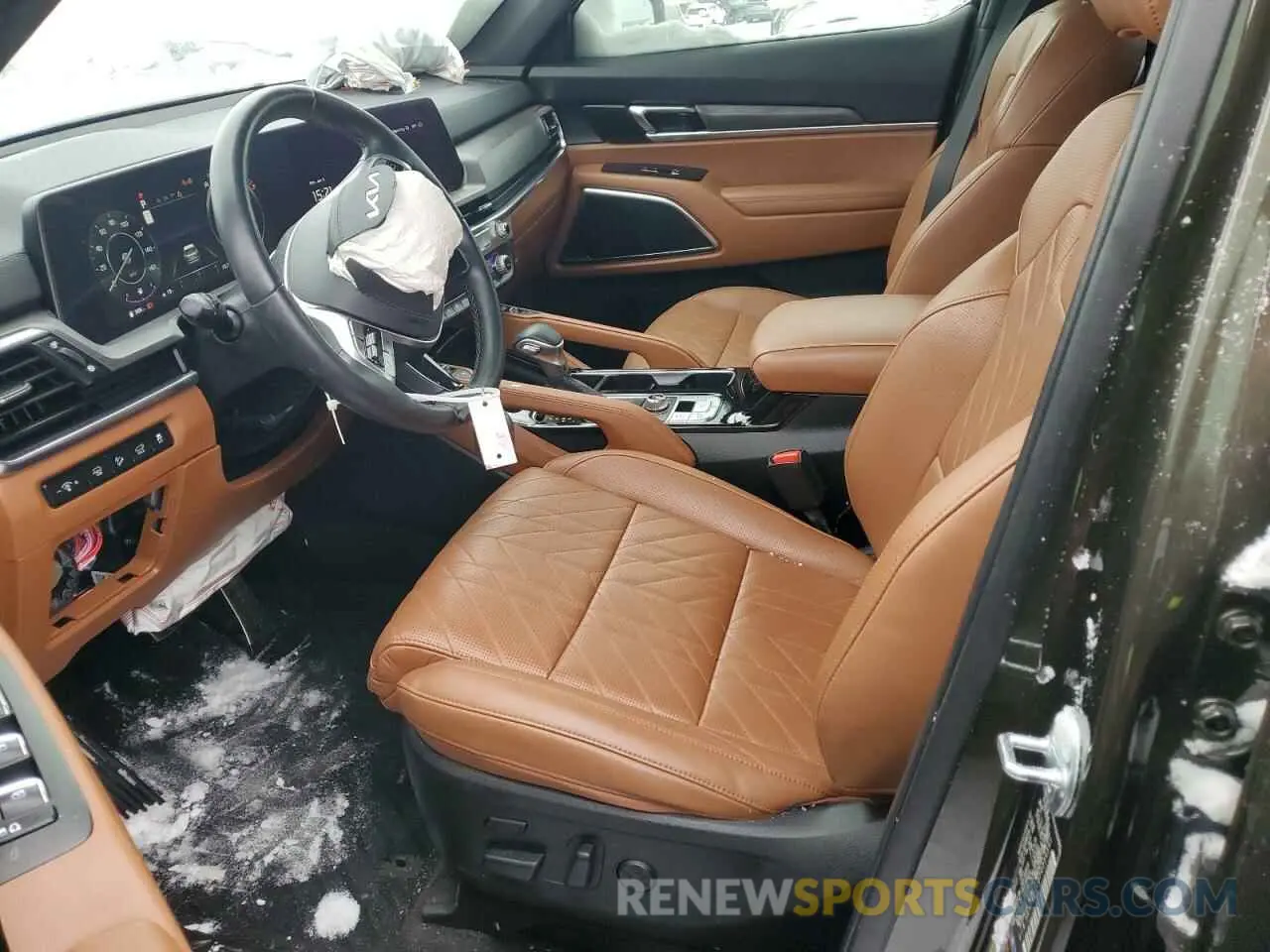 7 fotografías del automóvil dañado 5XYP5DGC3PG354591 KIA TELLURIDE 2023