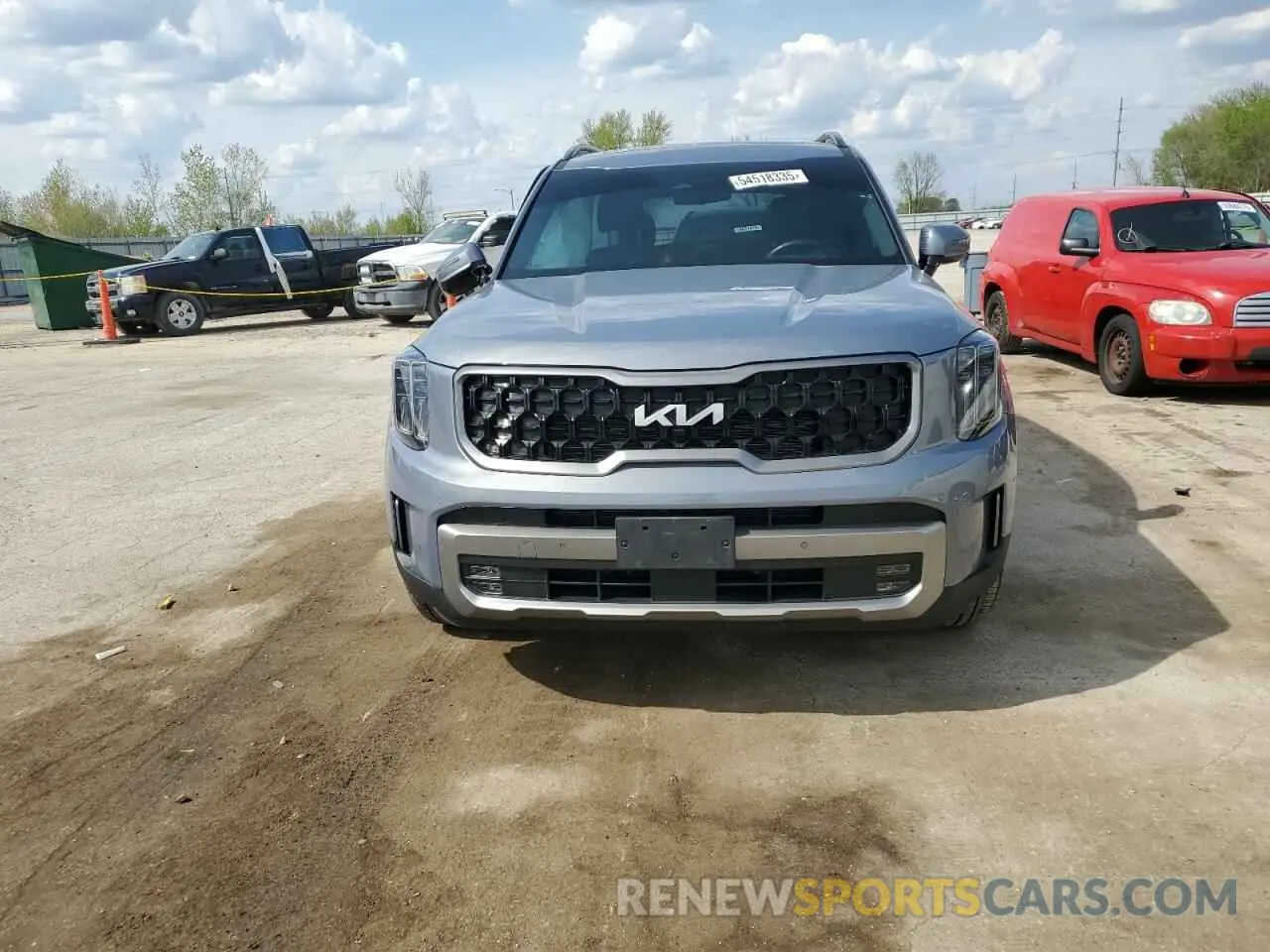 5 fotografías del automóvil dañado 5XYP5DGC3PG361752 KIA TELLURIDE 2023