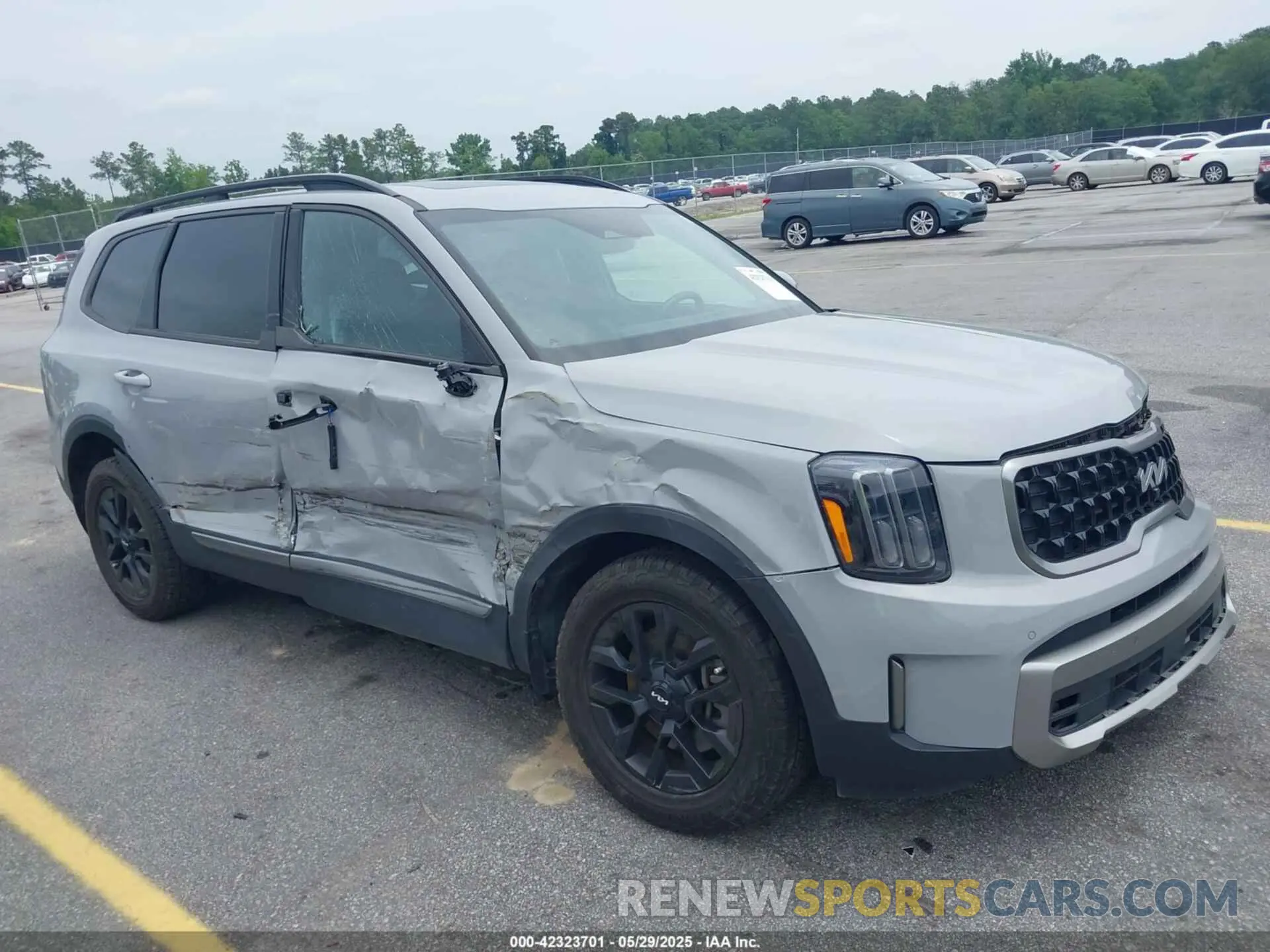 1 fotografías del automóvil dañado 5XYP5DGC3PG381080 KIA TELLURIDE 2023