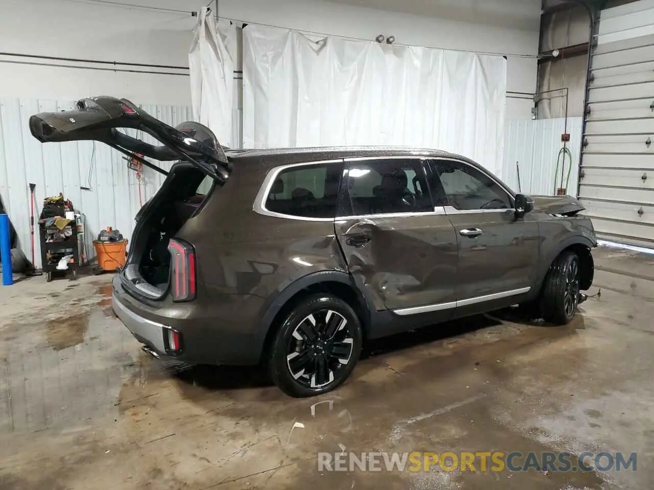 3 fotografías del automóvil dañado 5XYP5DGC4PG355197 KIA TELLURIDE 2023