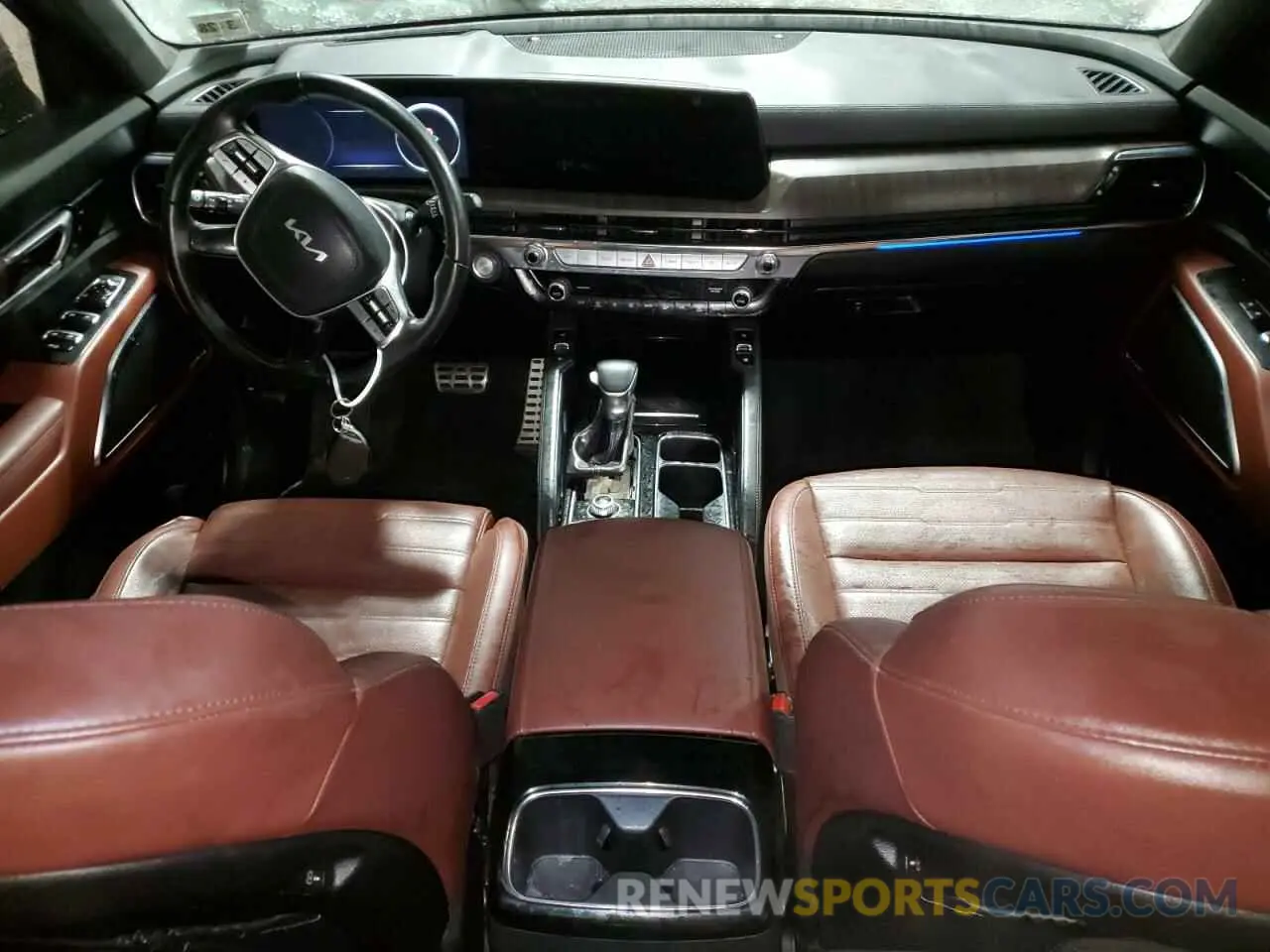 8 fotografías del automóvil dañado 5XYP5DGC4PG355197 KIA TELLURIDE 2023
