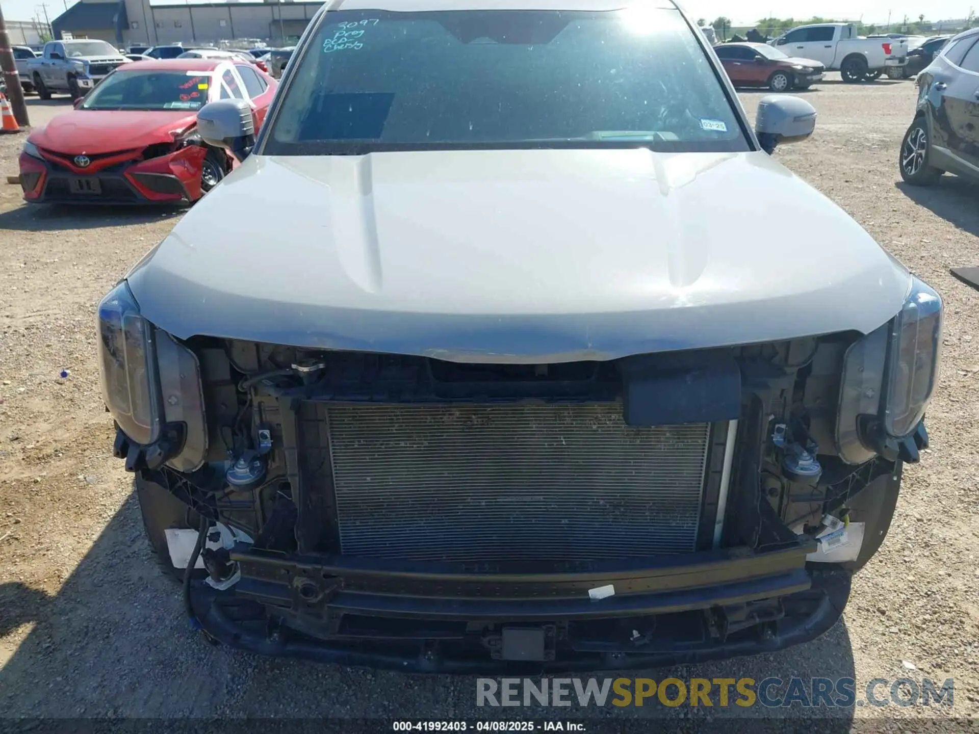 13 fotografías del automóvil dañado 5XYP5DGC5PG385874 KIA TELLURIDE 2023