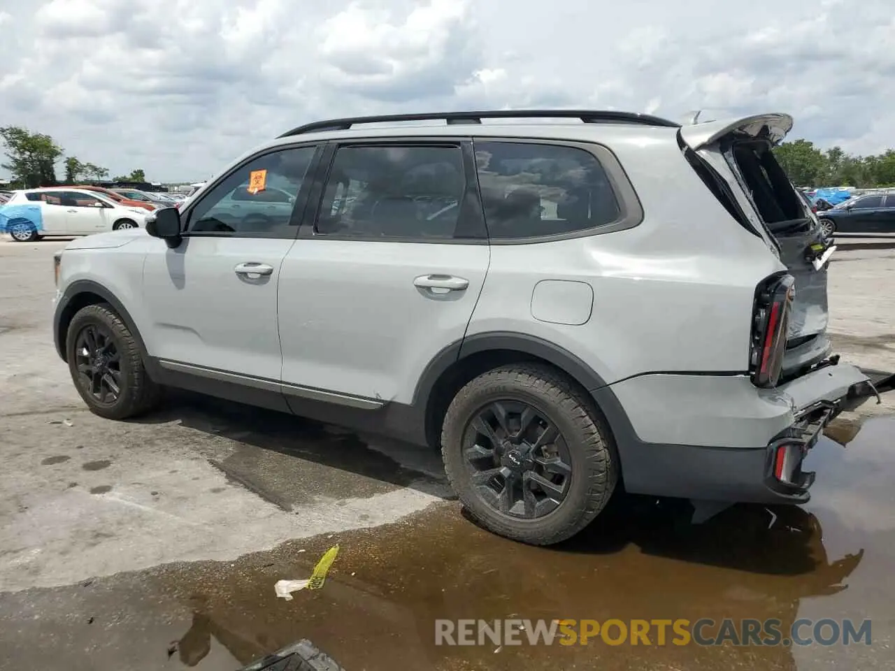 2 fotografías del automóvil dañado 5XYP5DGC6PG386905 KIA TELLURIDE 2023