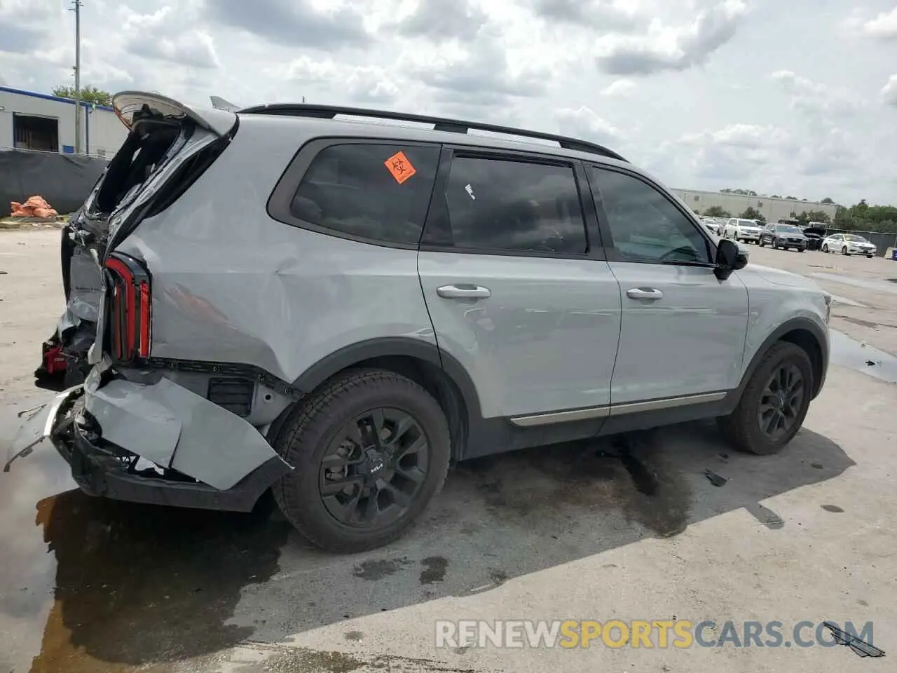 3 fotografías del automóvil dañado 5XYP5DGC6PG386905 KIA TELLURIDE 2023