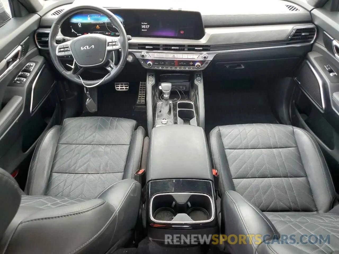 8 fotografías del automóvil dañado 5XYP5DGC6PG386905 KIA TELLURIDE 2023