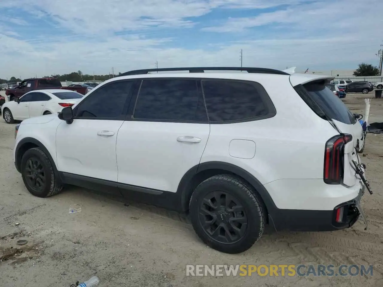 2 fotografías del automóvil dañado 5XYP5DGC6PG400205 KIA TELLURIDE 2023