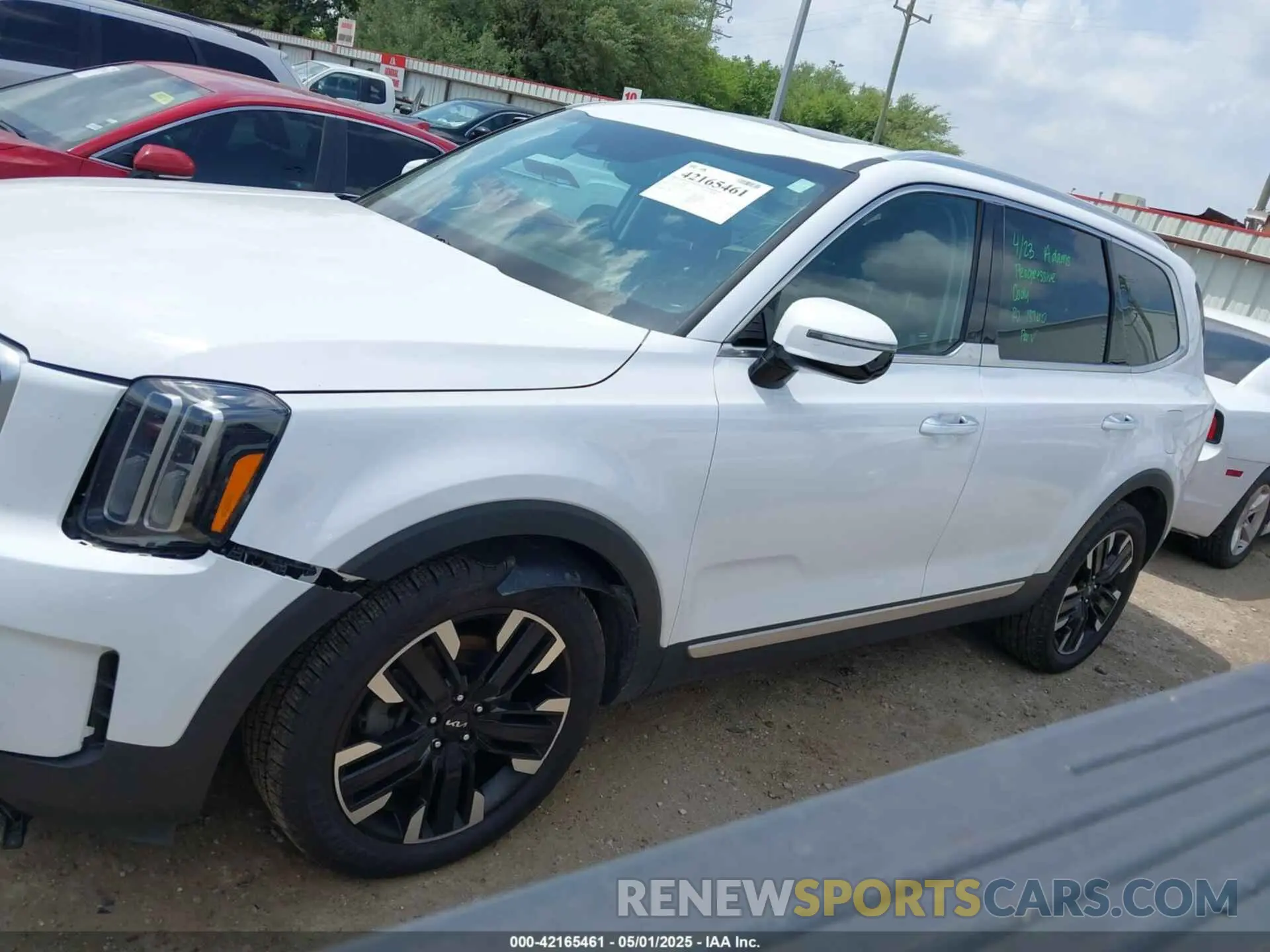 14 fotografías del automóvil dañado 5XYP5DGC7PG398027 KIA TELLURIDE 2023