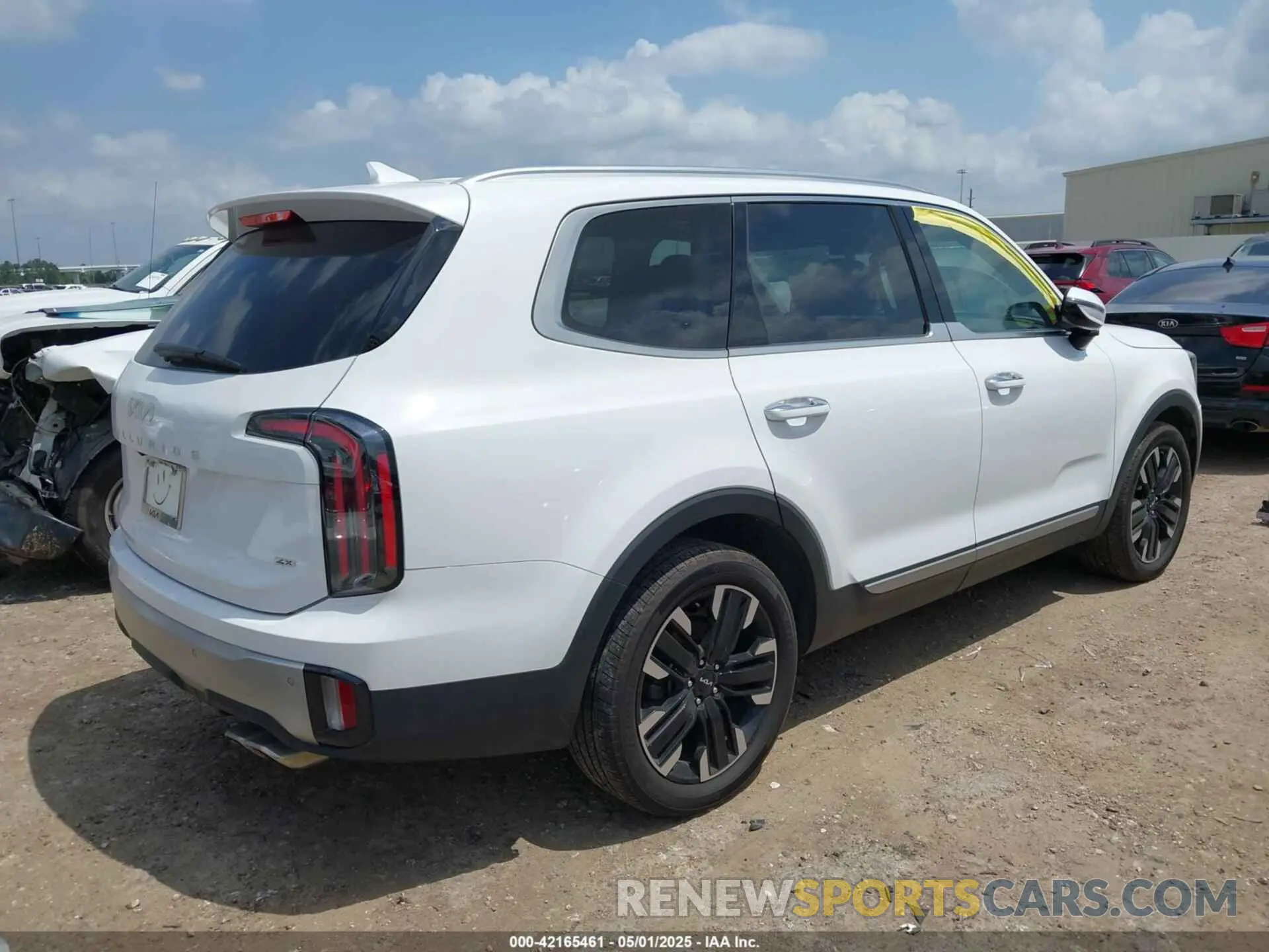4 fotografías del automóvil dañado 5XYP5DGC7PG398027 KIA TELLURIDE 2023