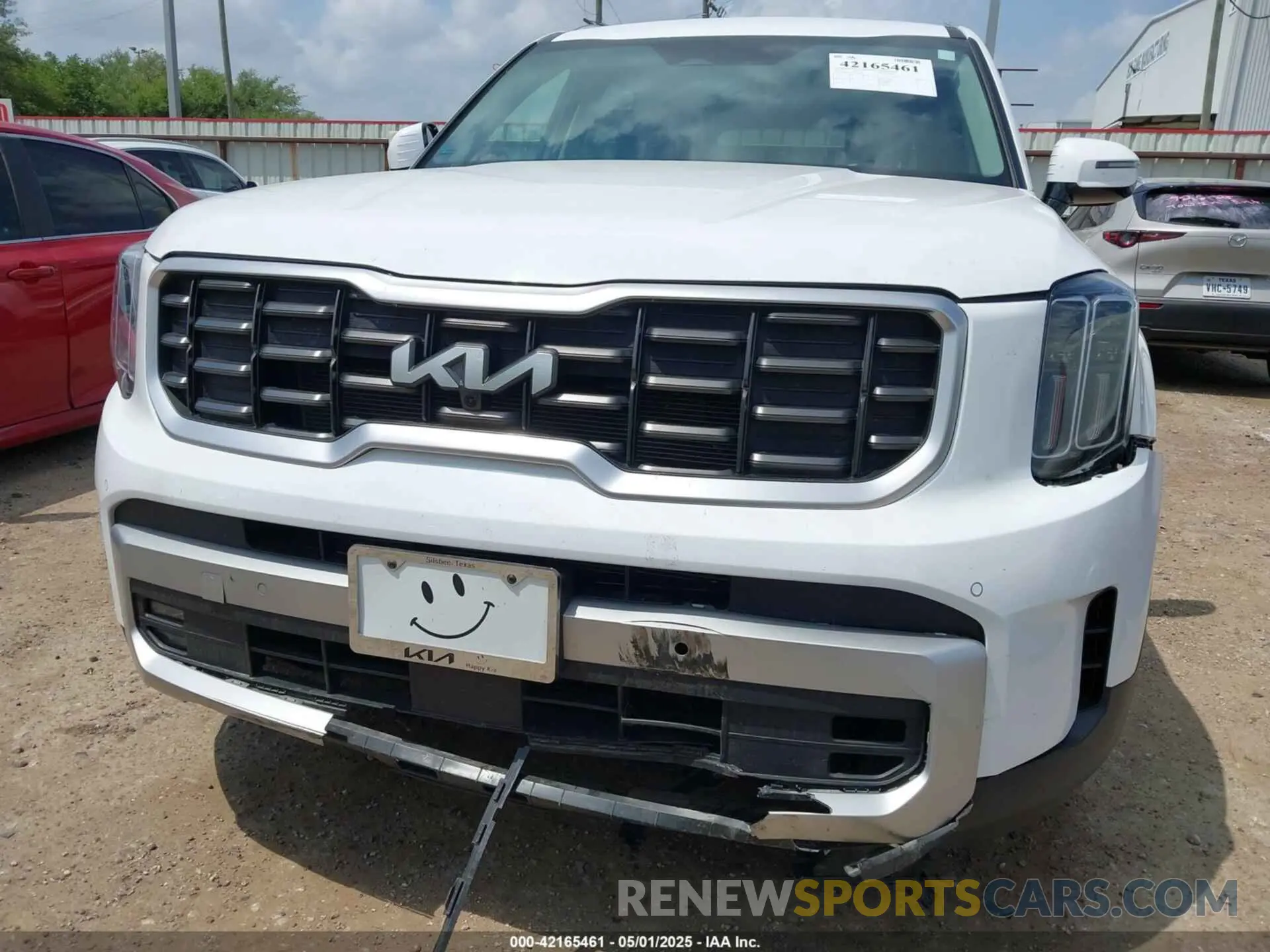 6 fotografías del automóvil dañado 5XYP5DGC7PG398027 KIA TELLURIDE 2023