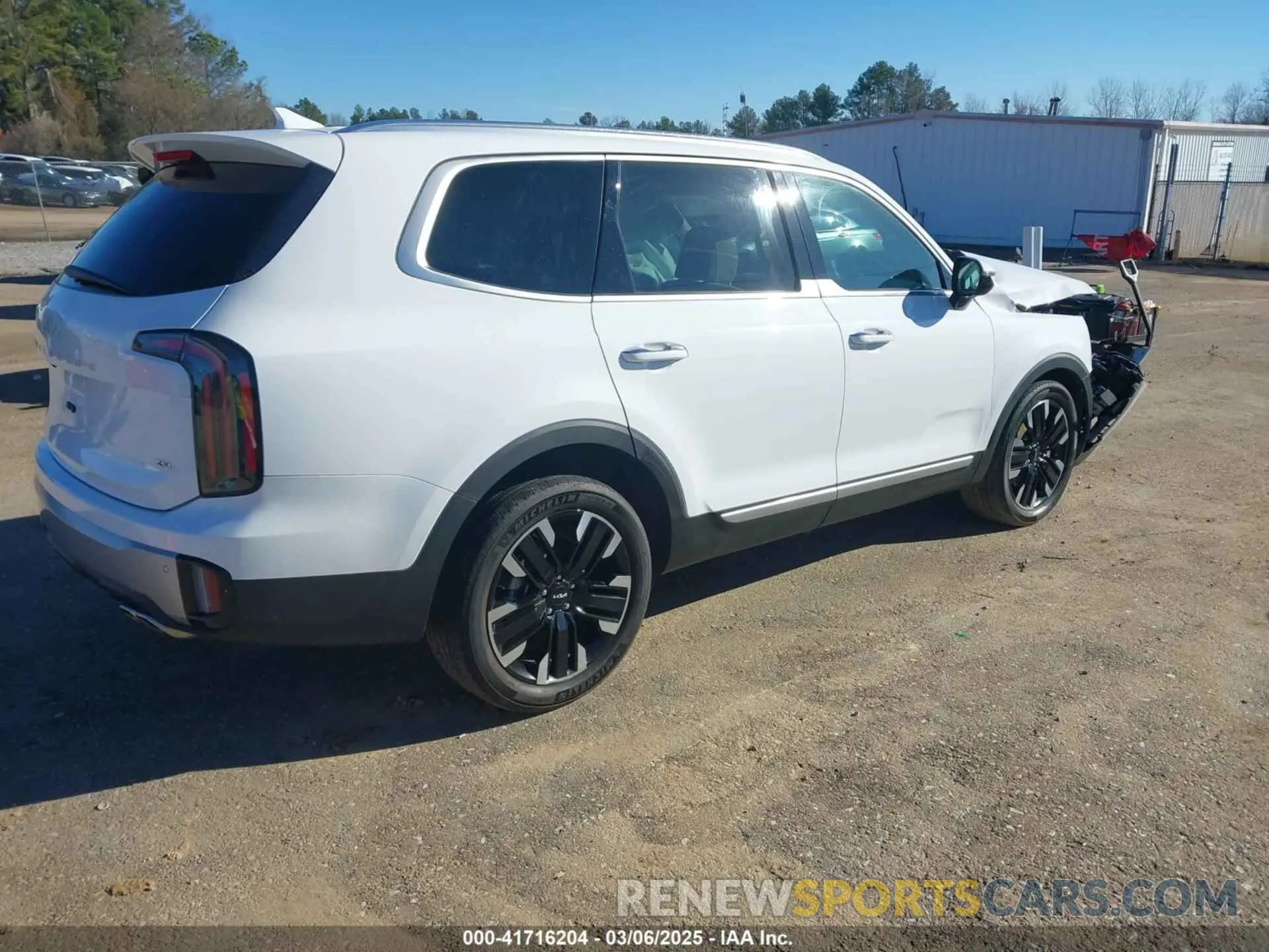 4 fotografías del automóvil dañado 5XYP5DGC7PG407504 KIA TELLURIDE 2023