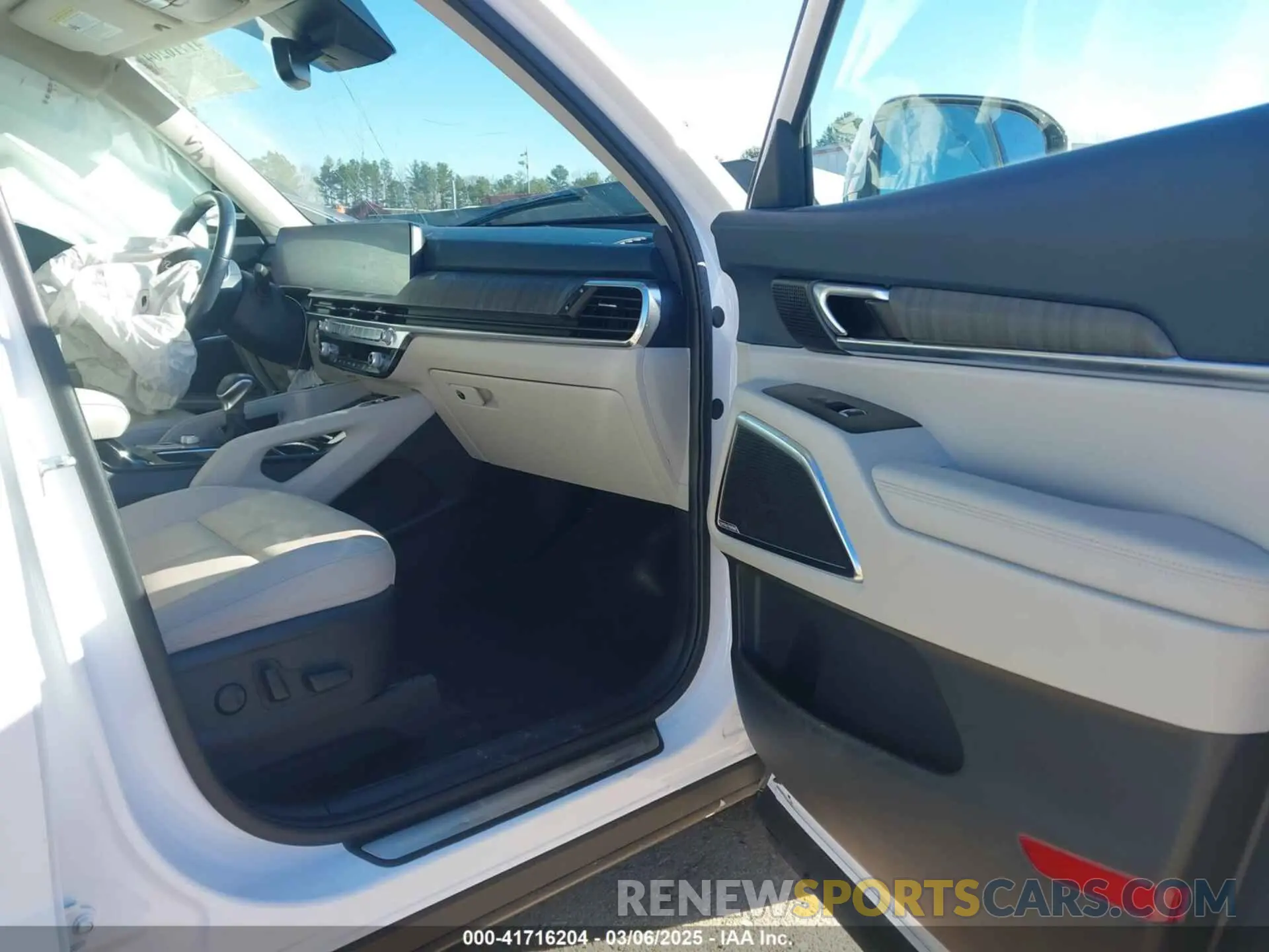 5 fotografías del automóvil dañado 5XYP5DGC7PG407504 KIA TELLURIDE 2023