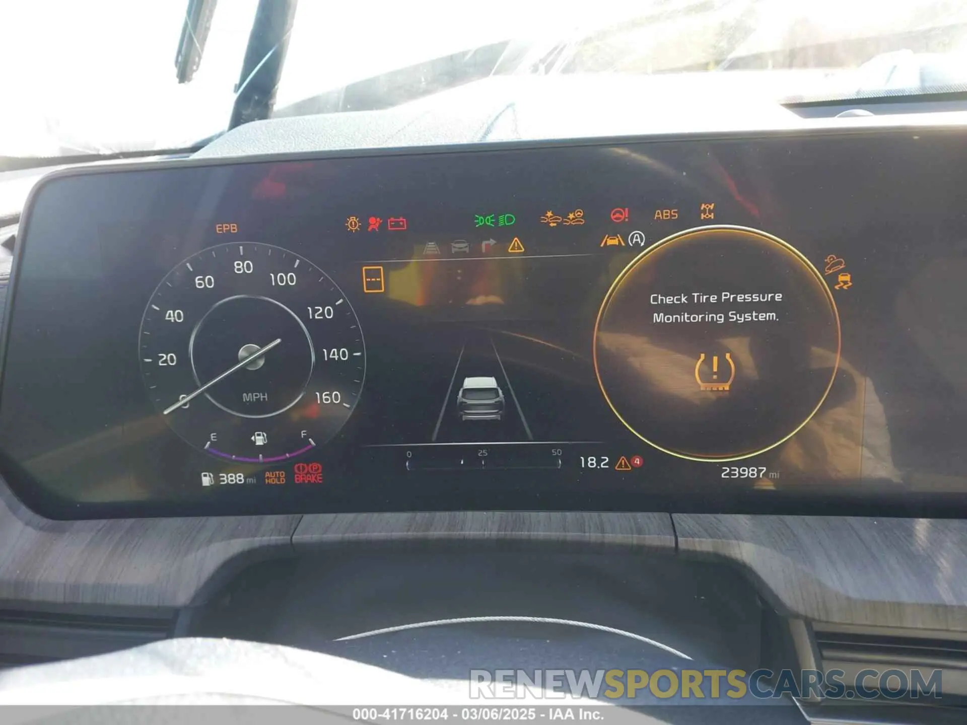 7 fotografías del automóvil dañado 5XYP5DGC7PG407504 KIA TELLURIDE 2023