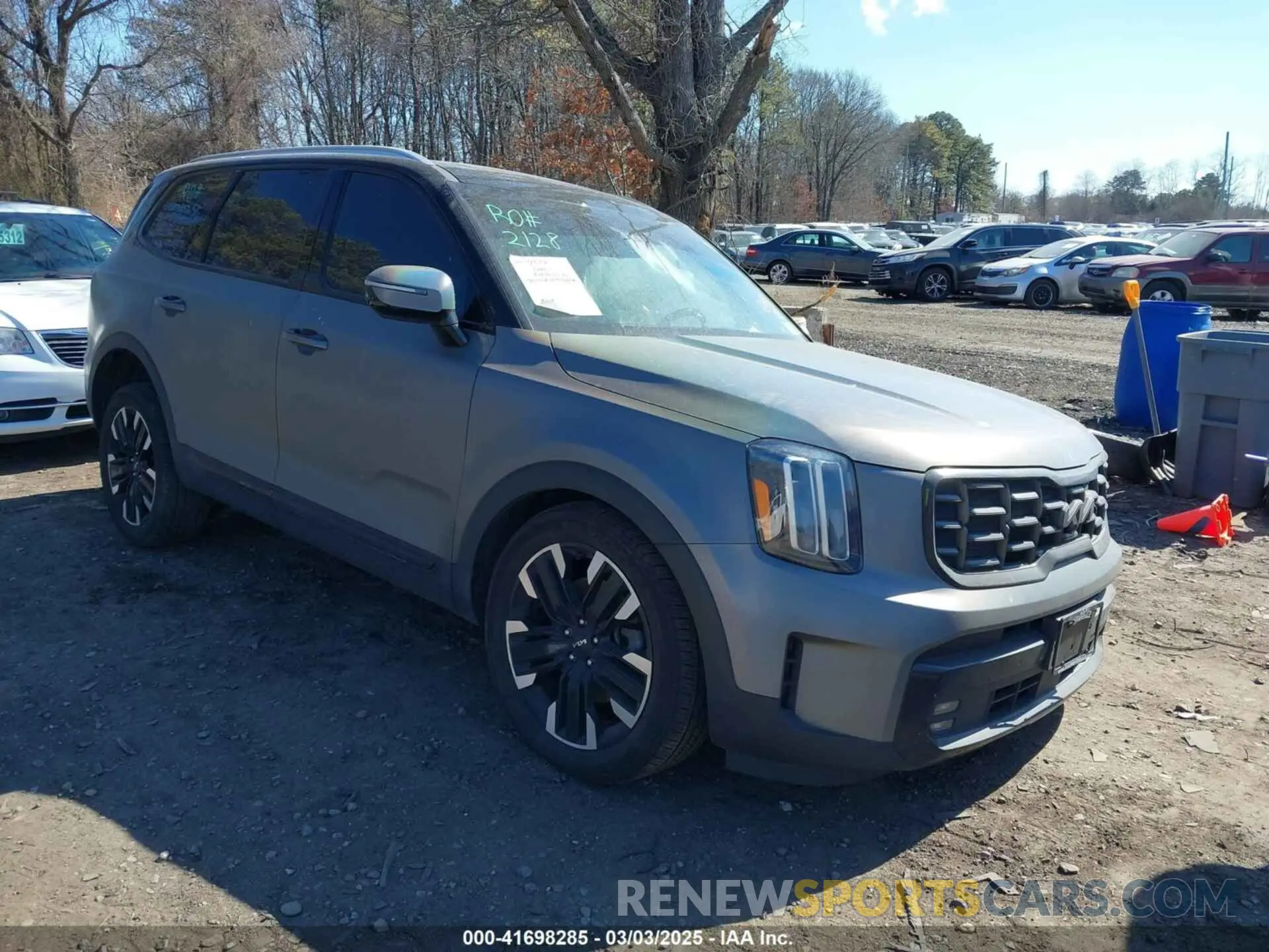 1 fotografías del automóvil dañado 5XYP5DGC8PG348690 KIA TELLURIDE 2023