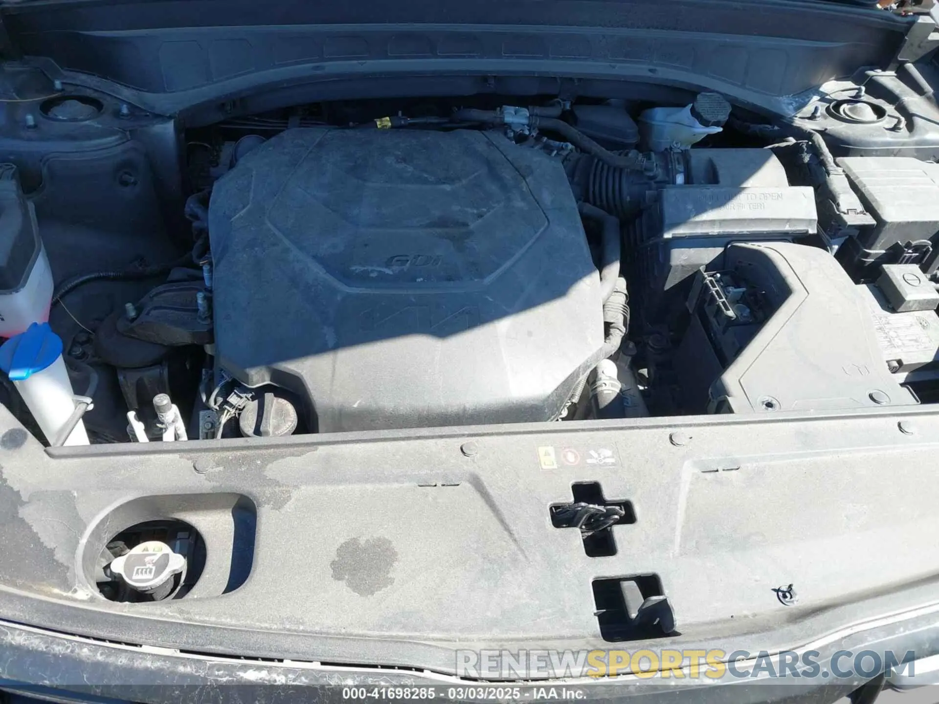 10 fotografías del automóvil dañado 5XYP5DGC8PG348690 KIA TELLURIDE 2023