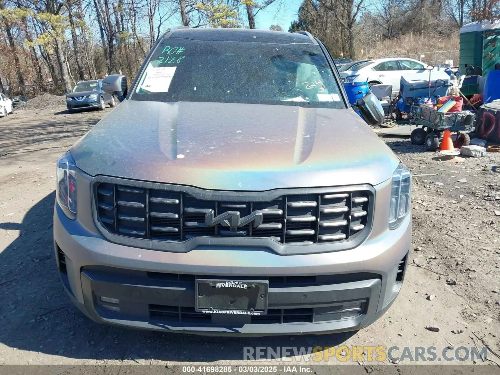 12 fotografías del automóvil dañado 5XYP5DGC8PG348690 KIA TELLURIDE 2023