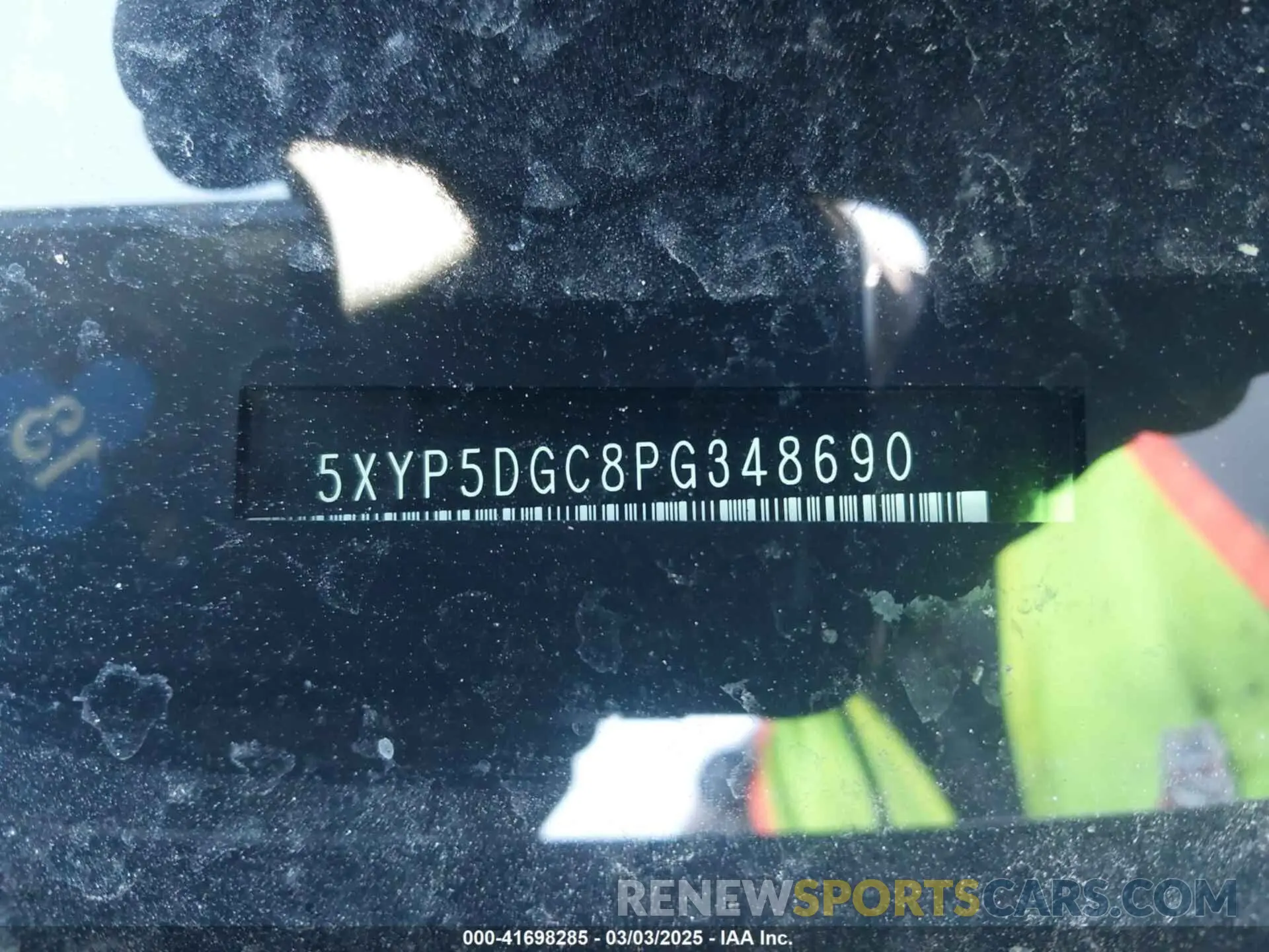 17 fotografías del automóvil dañado 5XYP5DGC8PG348690 KIA TELLURIDE 2023