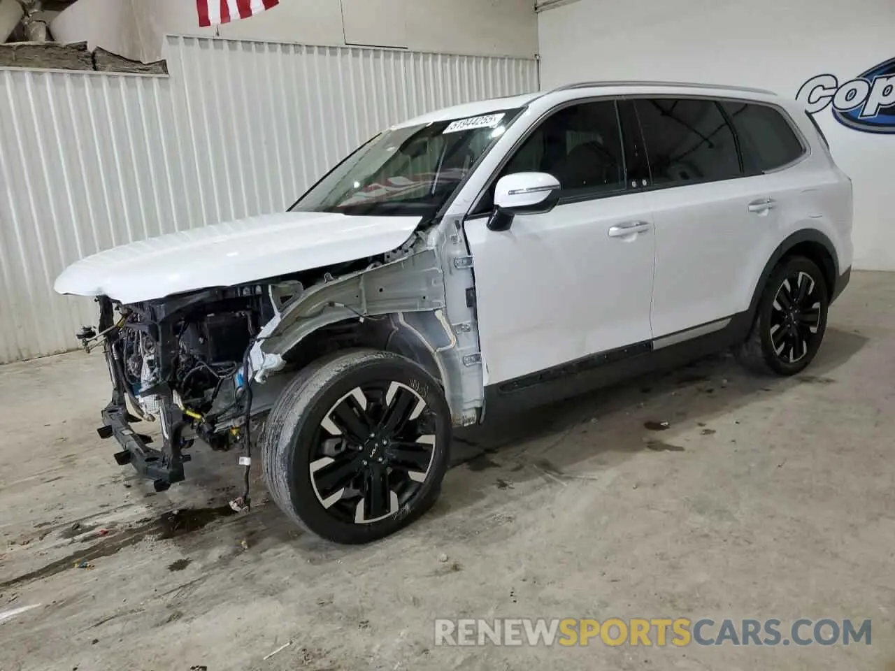 1 fotografías del automóvil dañado 5XYP5DGC8PG386128 KIA TELLURIDE 2023