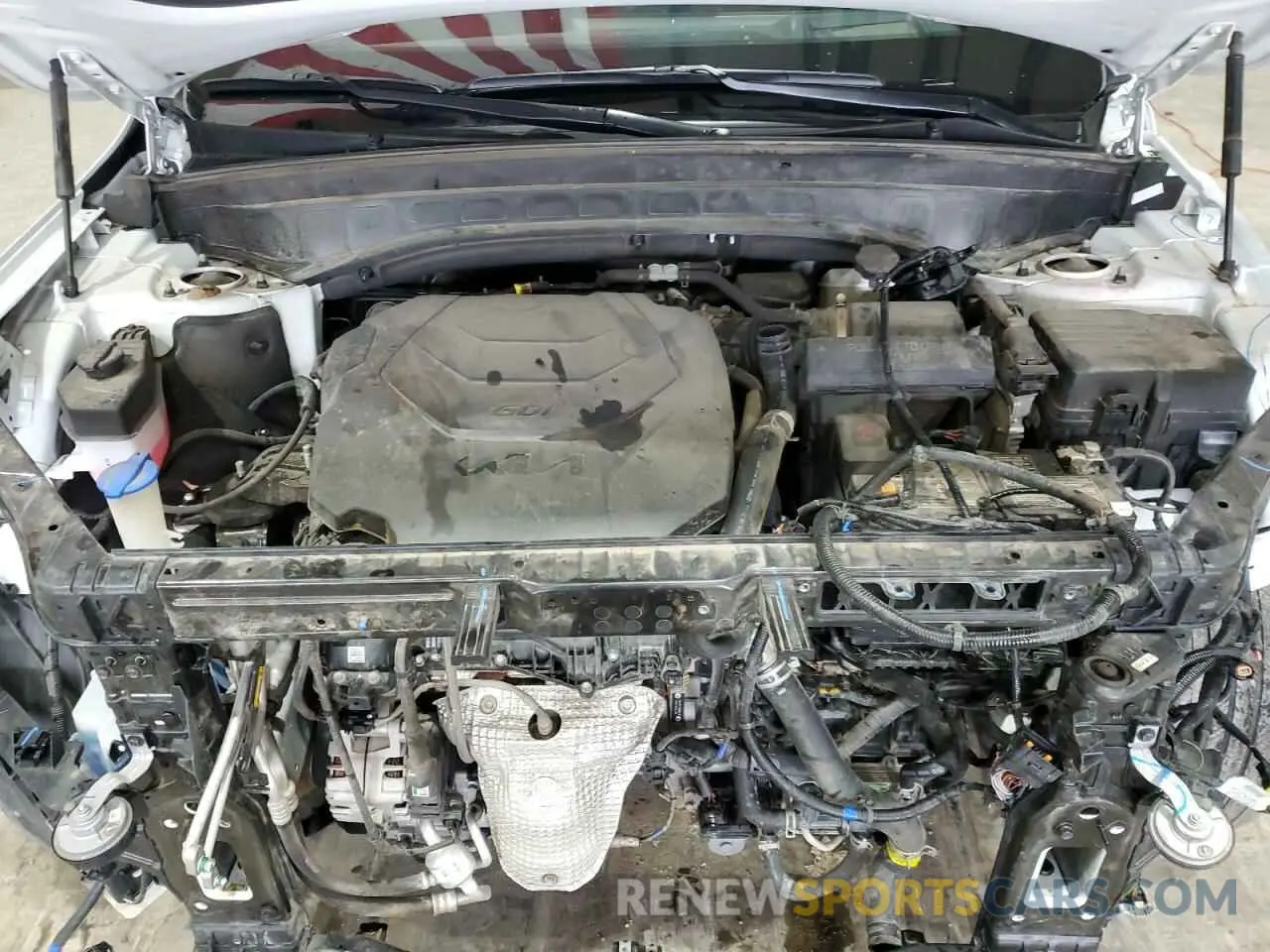 12 fotografías del automóvil dañado 5XYP5DGC8PG386128 KIA TELLURIDE 2023