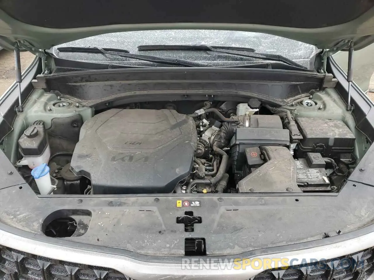 12 fotografías del automóvil dañado 5XYP5DGC8PG391376 KIA TELLURIDE 2023
