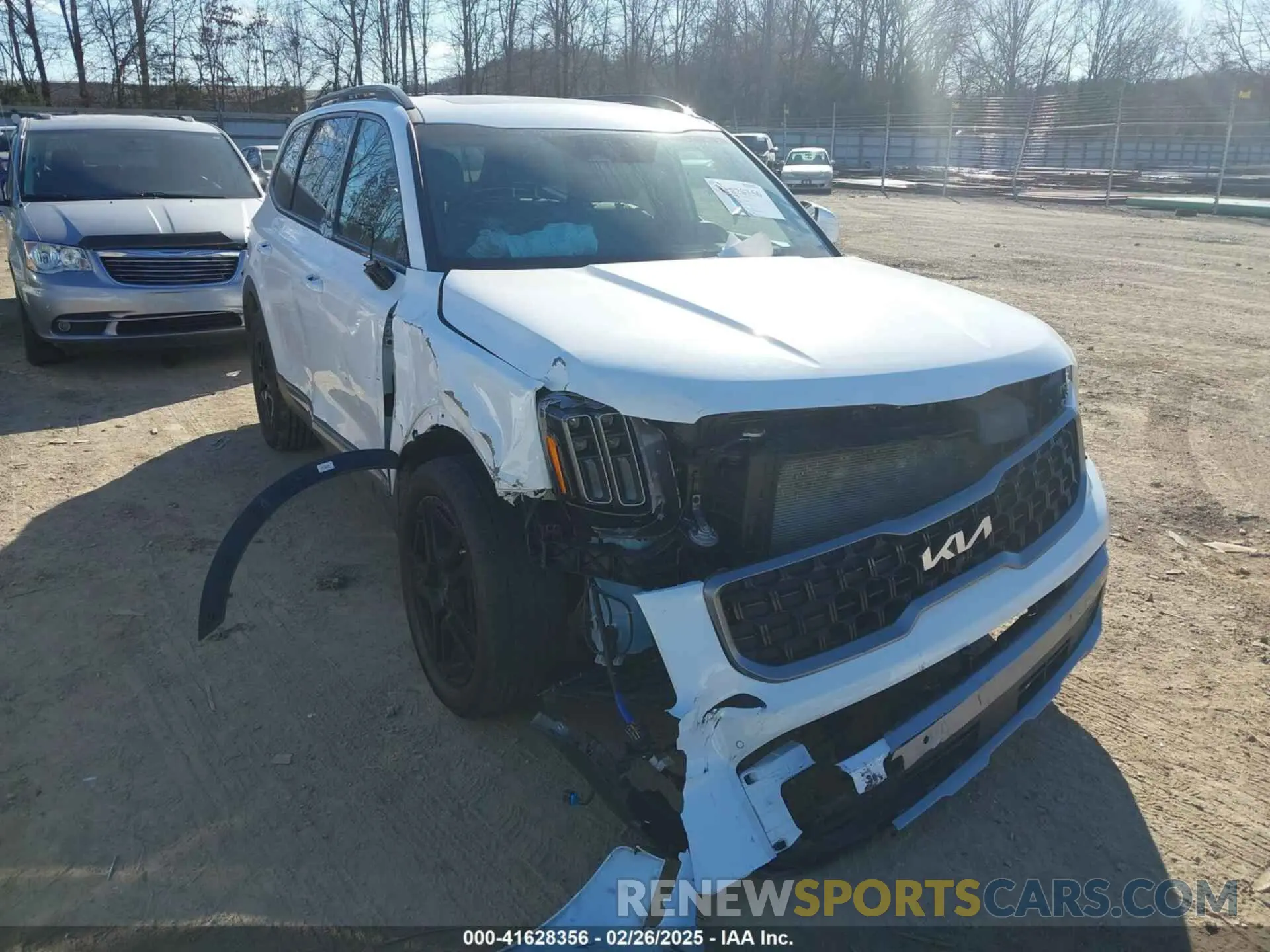 6 fotografías del automóvil dañado 5XYP5DGC8PG399543 KIA TELLURIDE 2023