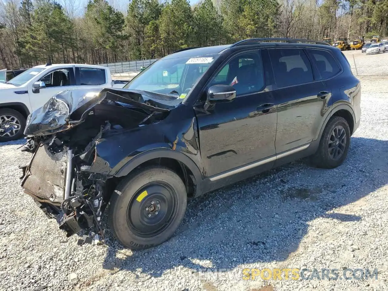 1 fotografías del automóvil dañado 5XYP5DGC9PG410954 KIA TELLURIDE 2023