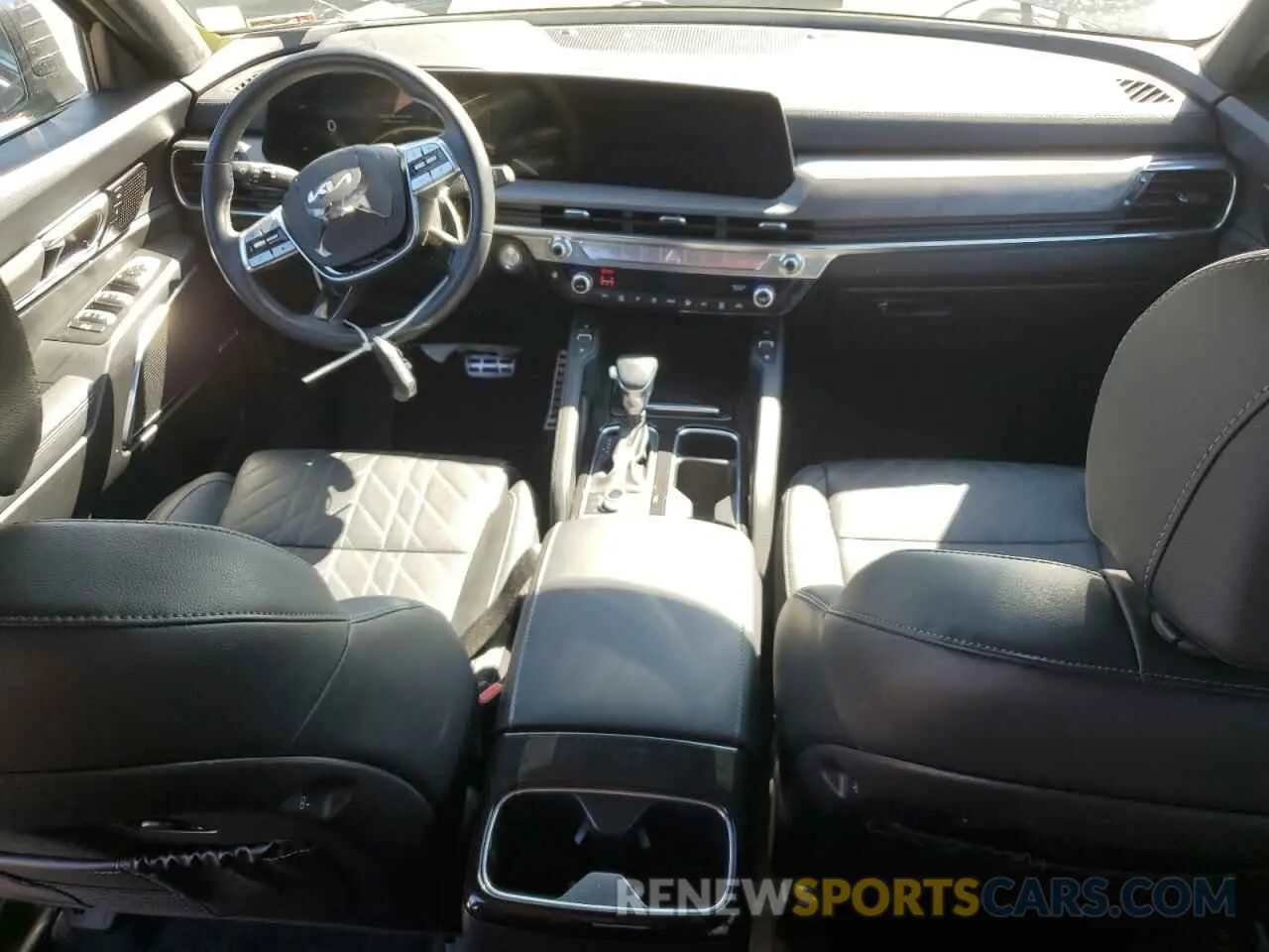 8 fotografías del automóvil dañado 5XYP5DGC9PG410954 KIA TELLURIDE 2023