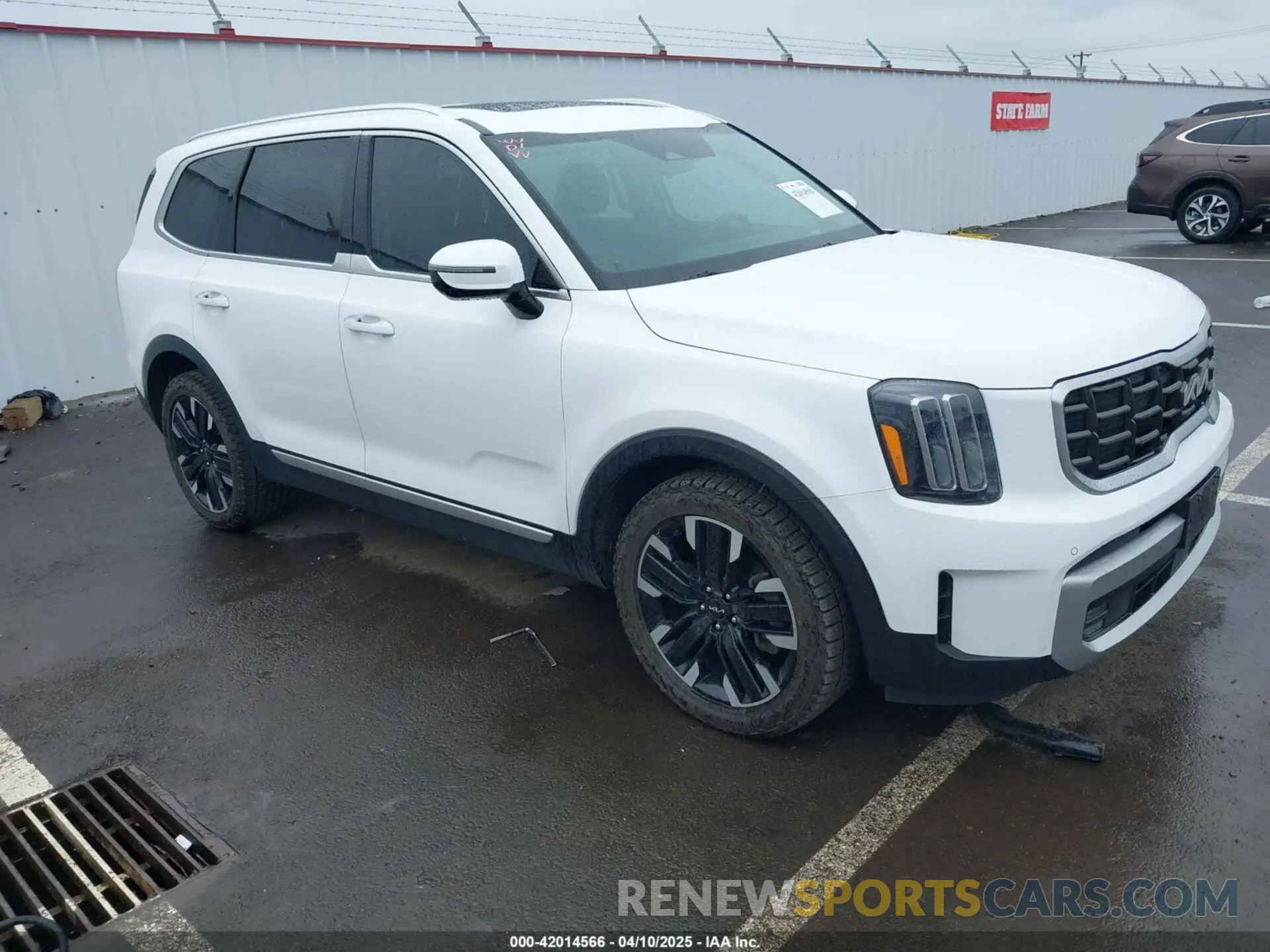 1 fotografías del automóvil dañado 5XYP5DGCXPG326044 KIA TELLURIDE 2023