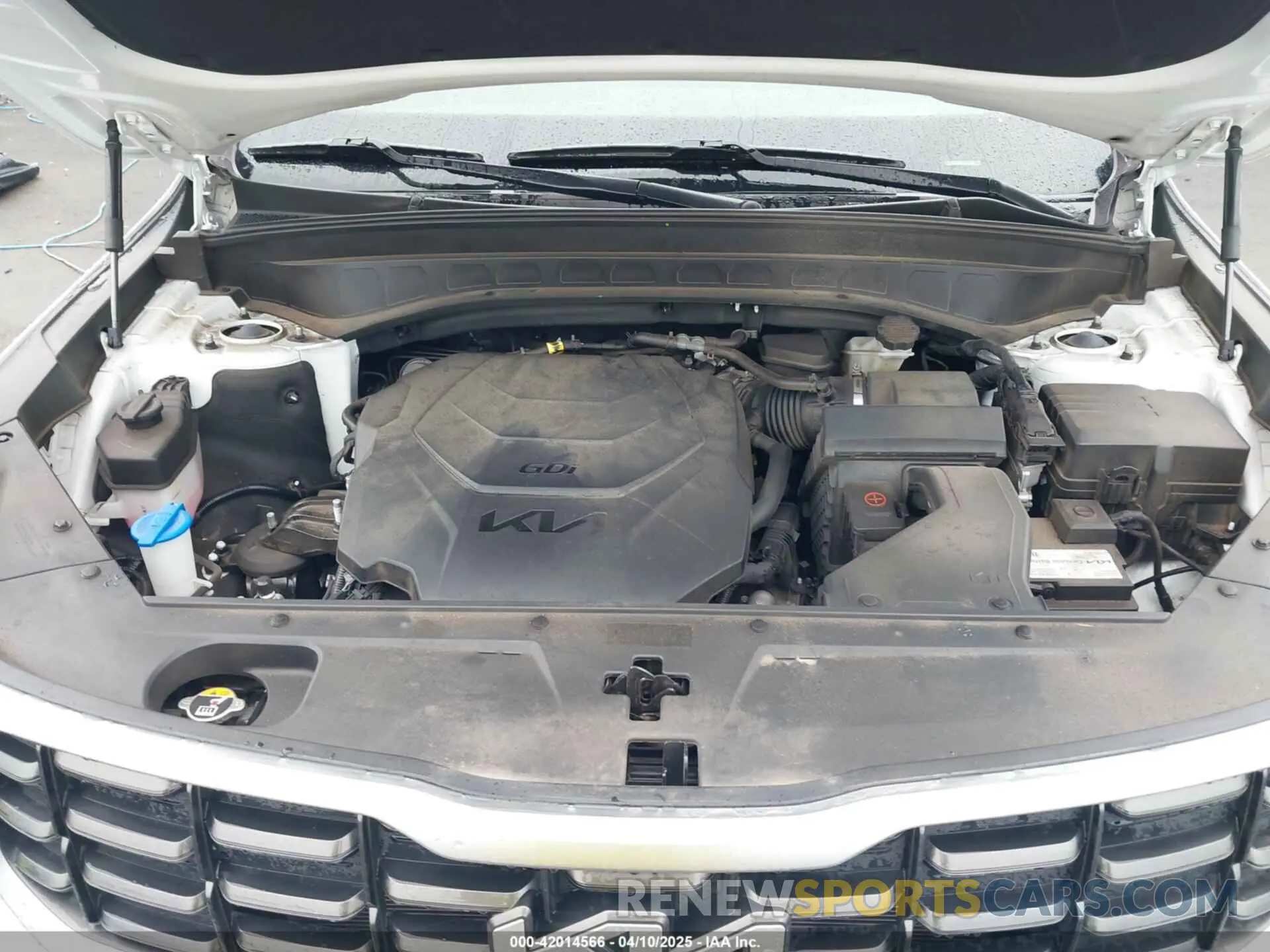 10 fotografías del automóvil dañado 5XYP5DGCXPG326044 KIA TELLURIDE 2023