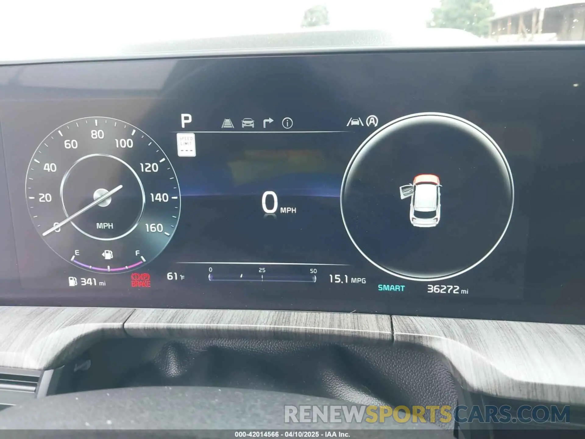 7 fotografías del automóvil dañado 5XYP5DGCXPG326044 KIA TELLURIDE 2023