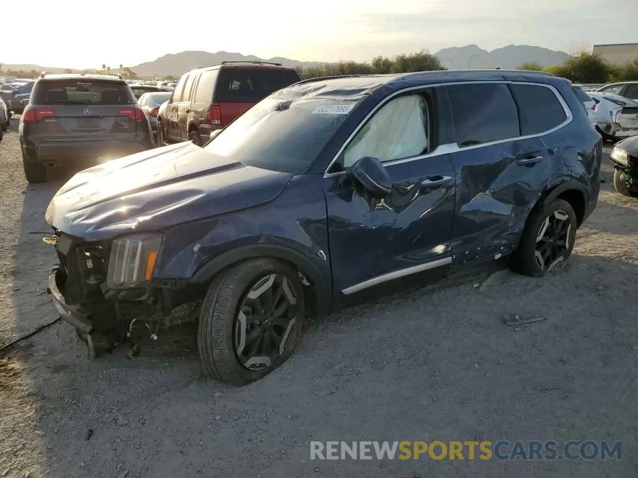 1 fotografías del automóvil dañado 5XYP64GC0PG383642 KIA TELLURIDE 2023