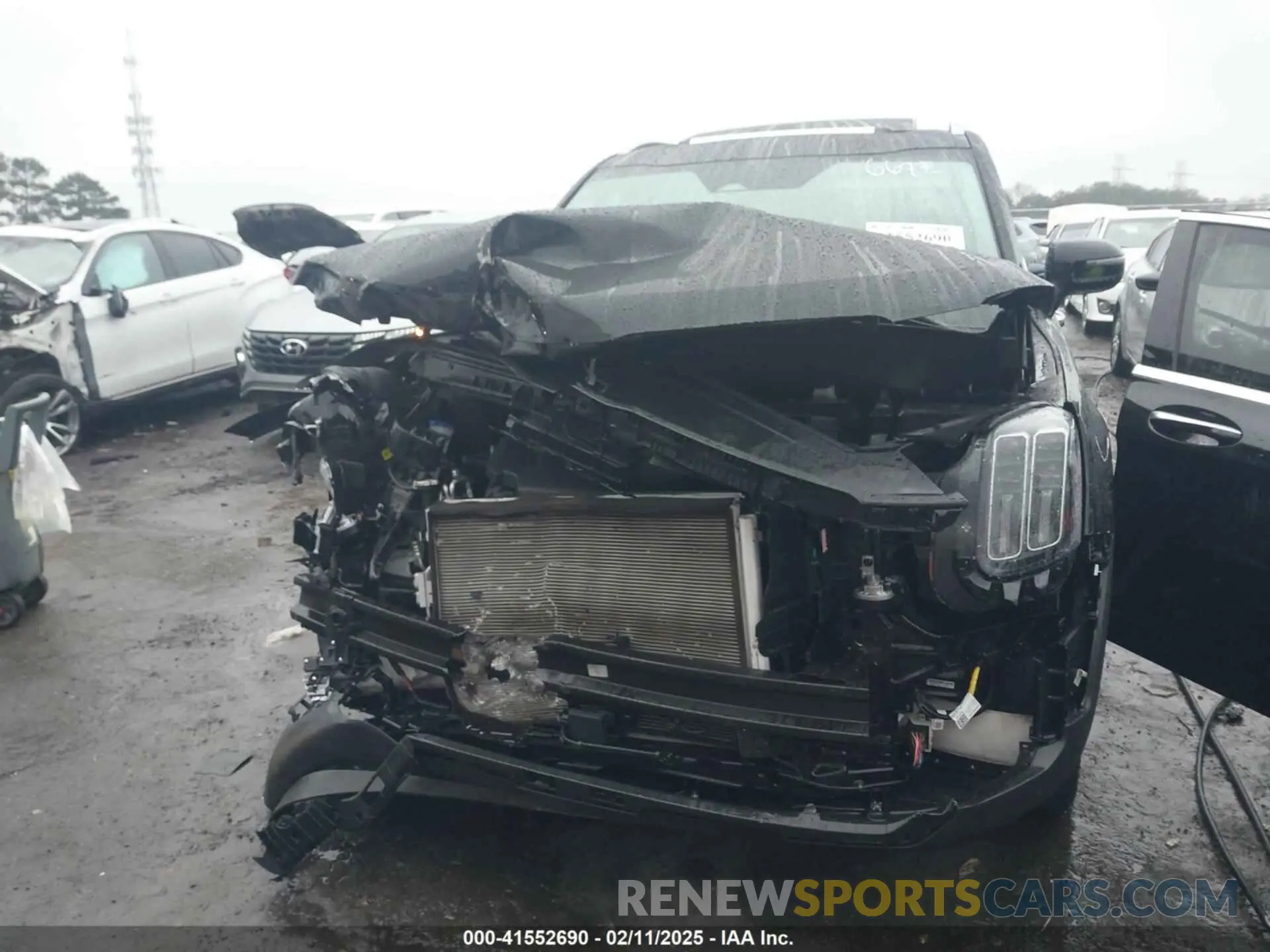 11 fotografías del automóvil dañado 5XYP64GC4PG366682 KIA TELLURIDE 2023