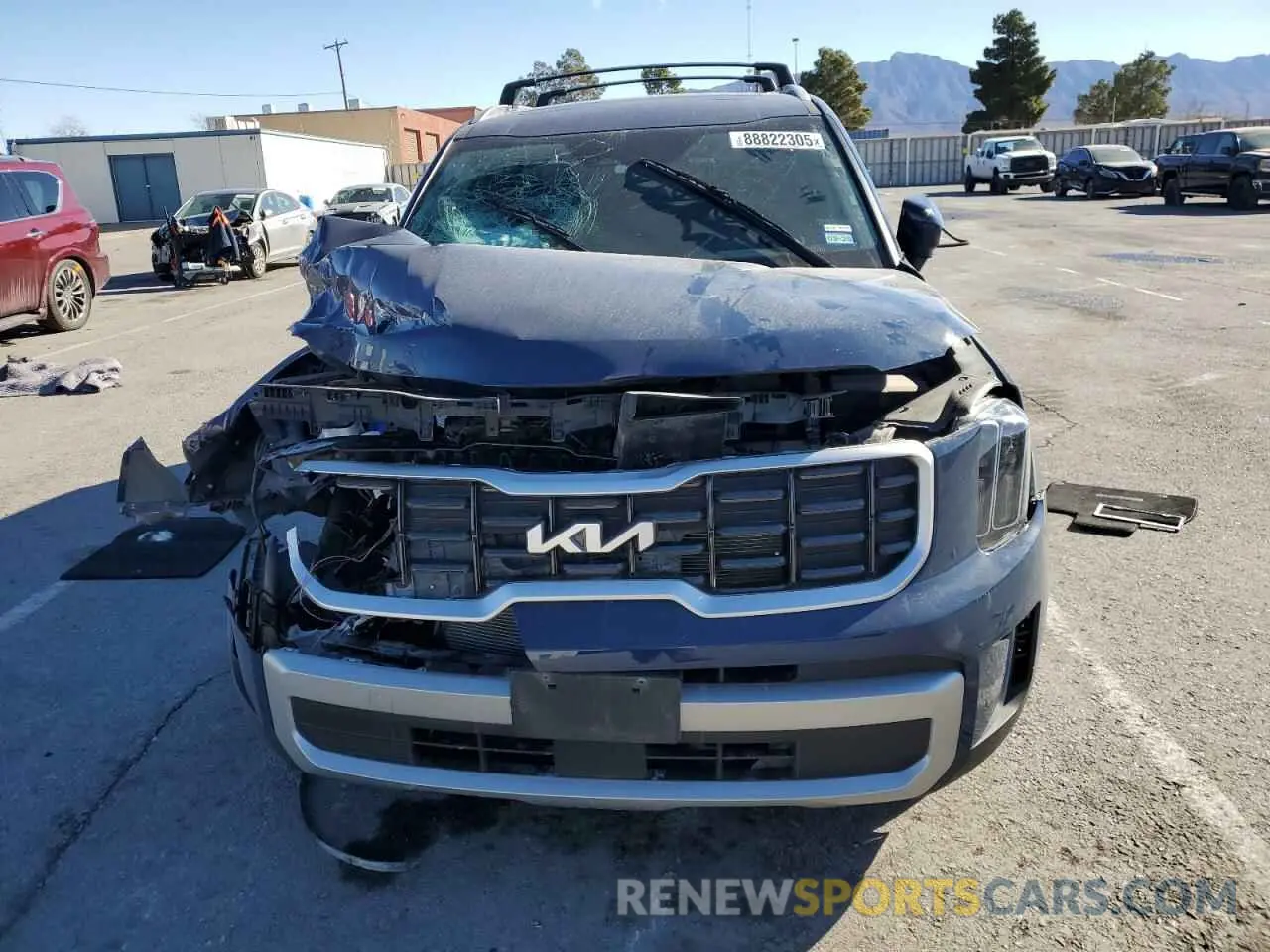 5 fotografías del automóvil dañado 5XYP64GC6PG381555 KIA TELLURIDE 2023