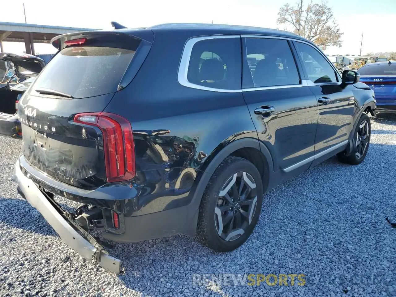 3 fotografías del automóvil dañado 5XYP64GC7PG387980 KIA TELLURIDE 2023