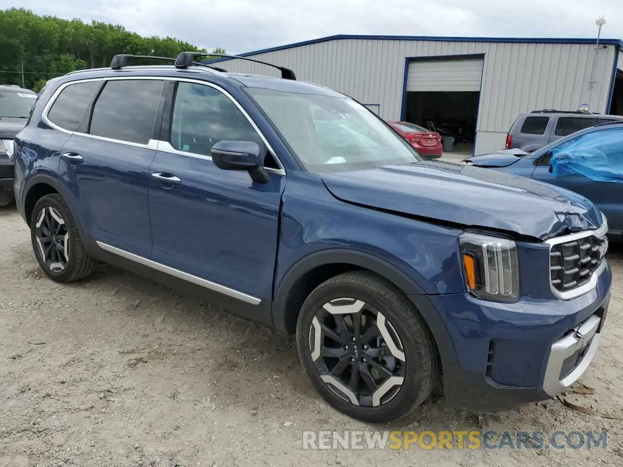 4 fotografías del automóvil dañado 5XYP6DGC0PG353346 KIA TELLURIDE 2023