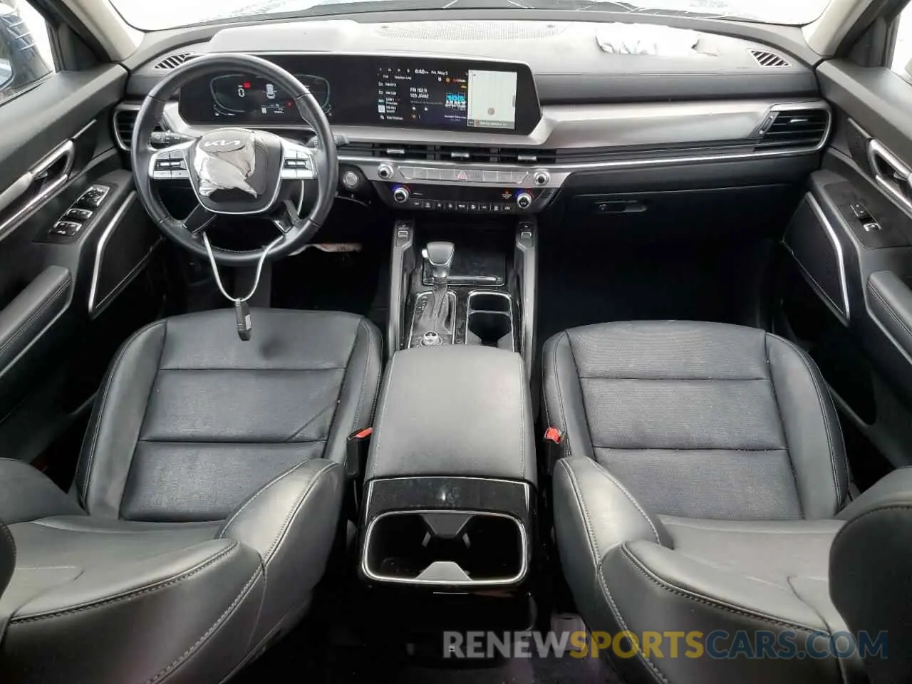8 fotografías del automóvil dañado 5XYP6DGC0PG353346 KIA TELLURIDE 2023