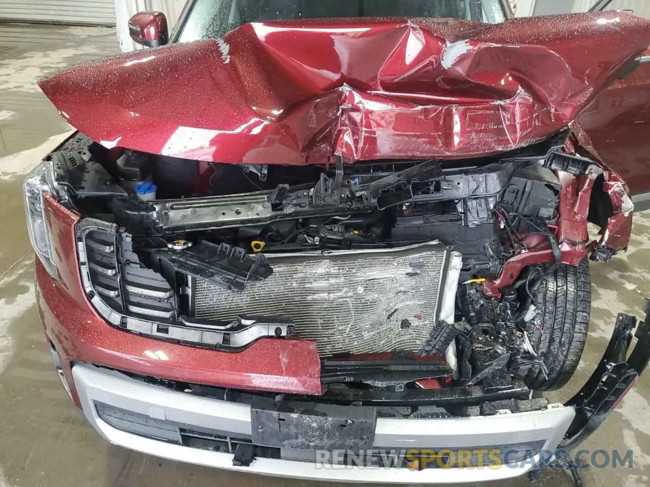 12 fotografías del automóvil dañado 5XYP6DGC1PG400495 KIA TELLURIDE 2023