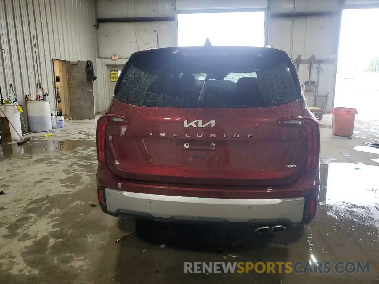 6 fotografías del automóvil dañado 5XYP6DGC1PG400495 KIA TELLURIDE 2023