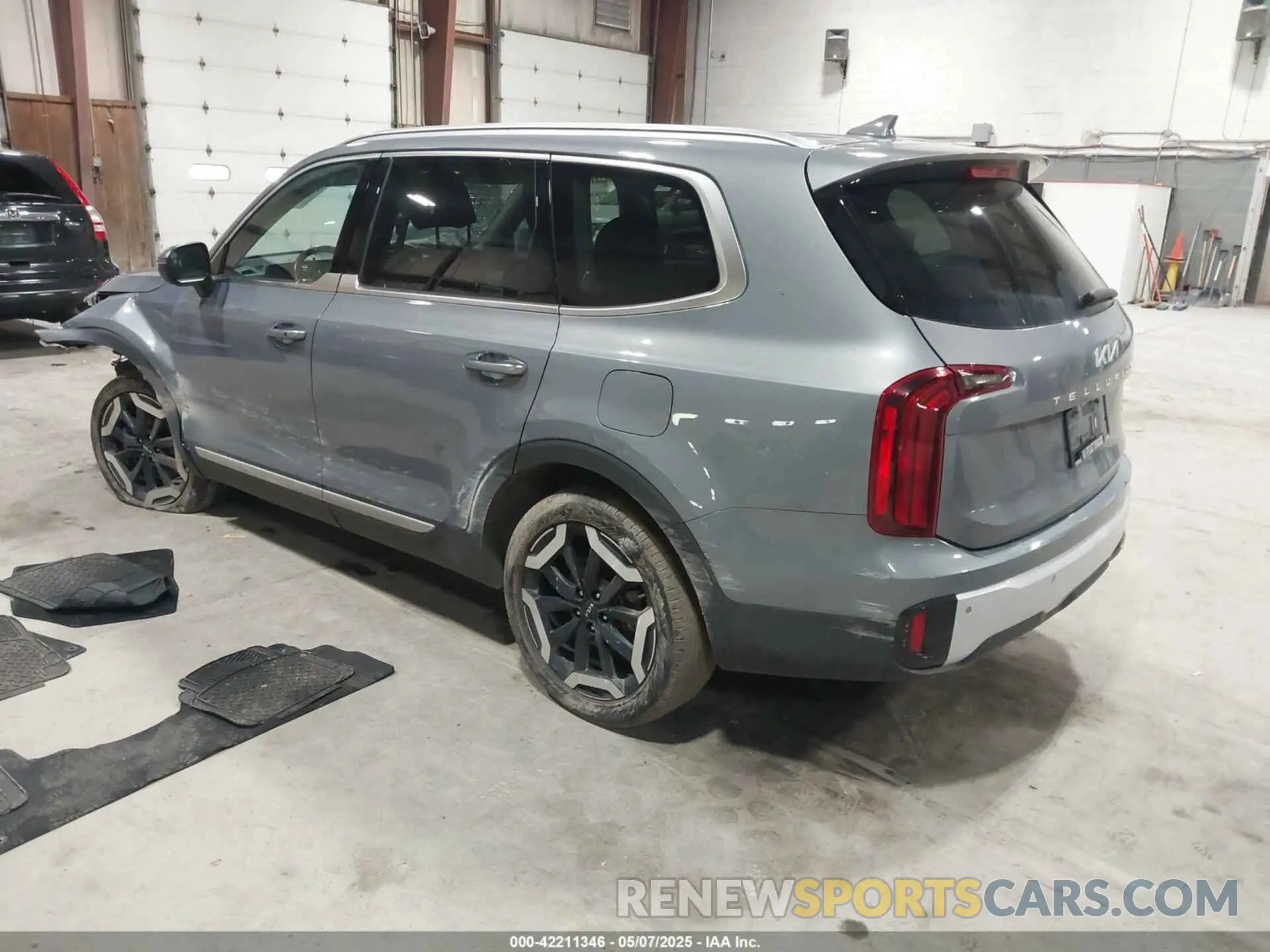 3 fotografías del automóvil dañado 5XYP6DGC3PG407285 KIA TELLURIDE 2023
