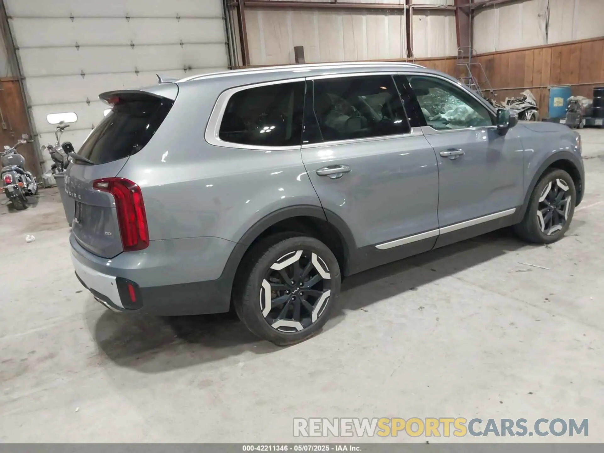 4 fotografías del automóvil dañado 5XYP6DGC3PG407285 KIA TELLURIDE 2023