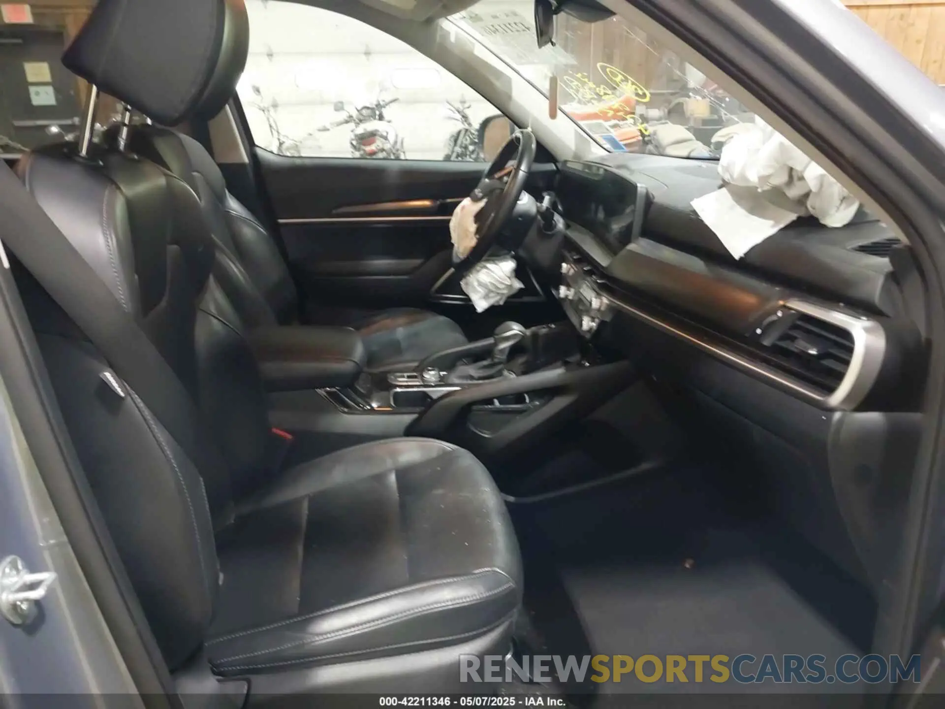 5 fotografías del automóvil dañado 5XYP6DGC3PG407285 KIA TELLURIDE 2023
