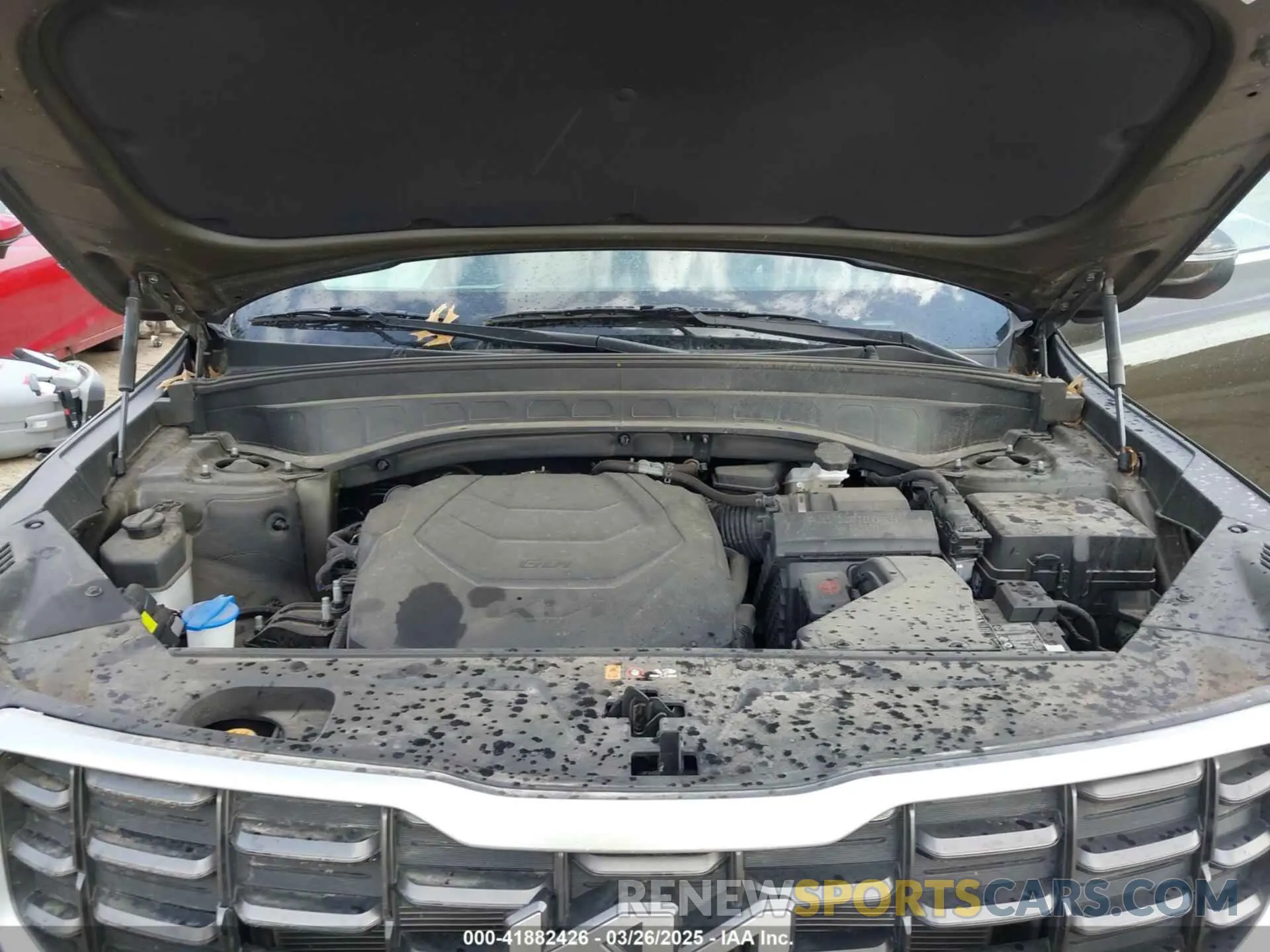10 fotografías del automóvil dañado 5XYP6DGC5PG382910 KIA TELLURIDE 2023