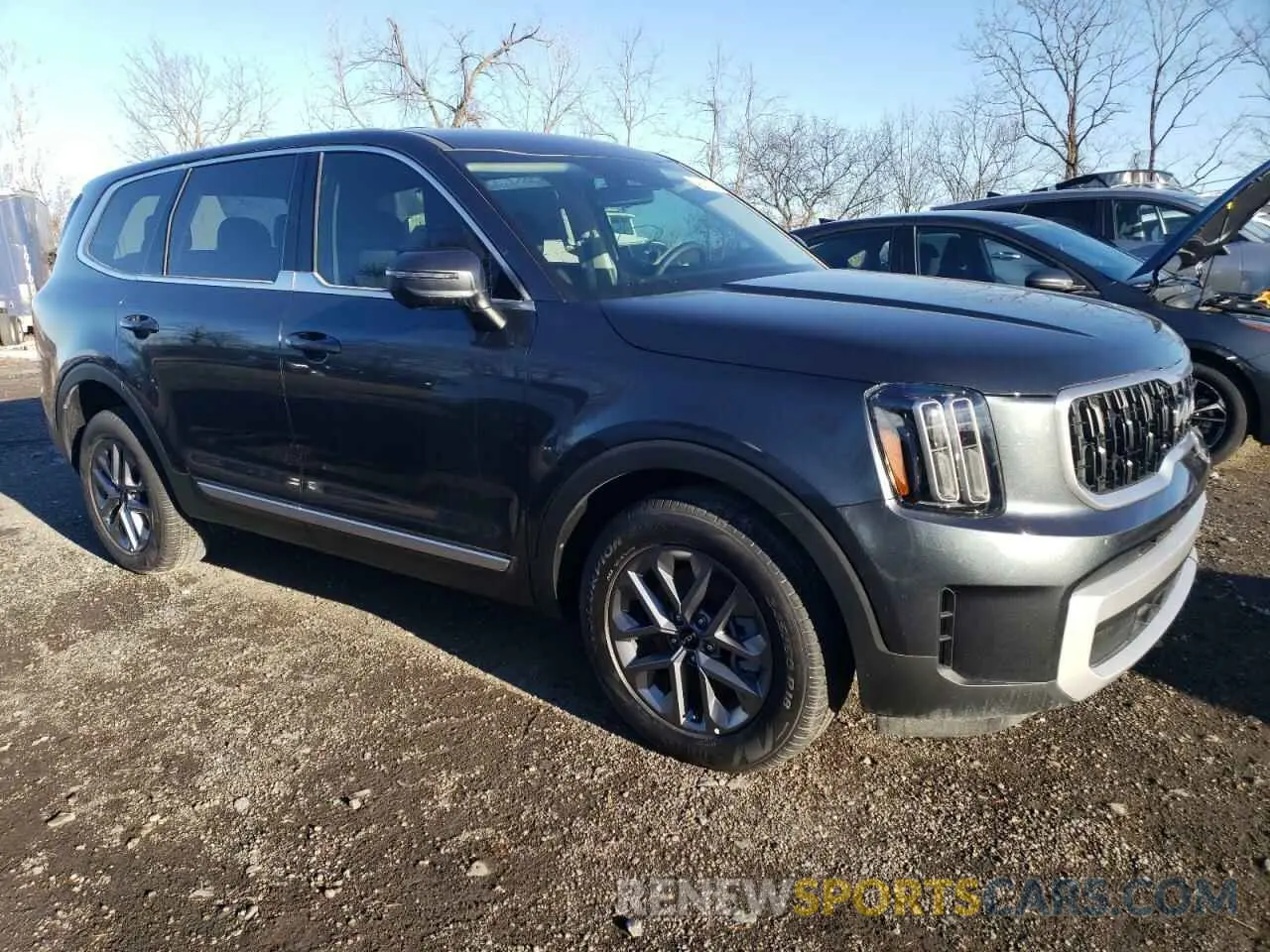 4 fotografías del automóvil dañado 5XYP24GC1RG553134 KIA TELLURIDE 2024