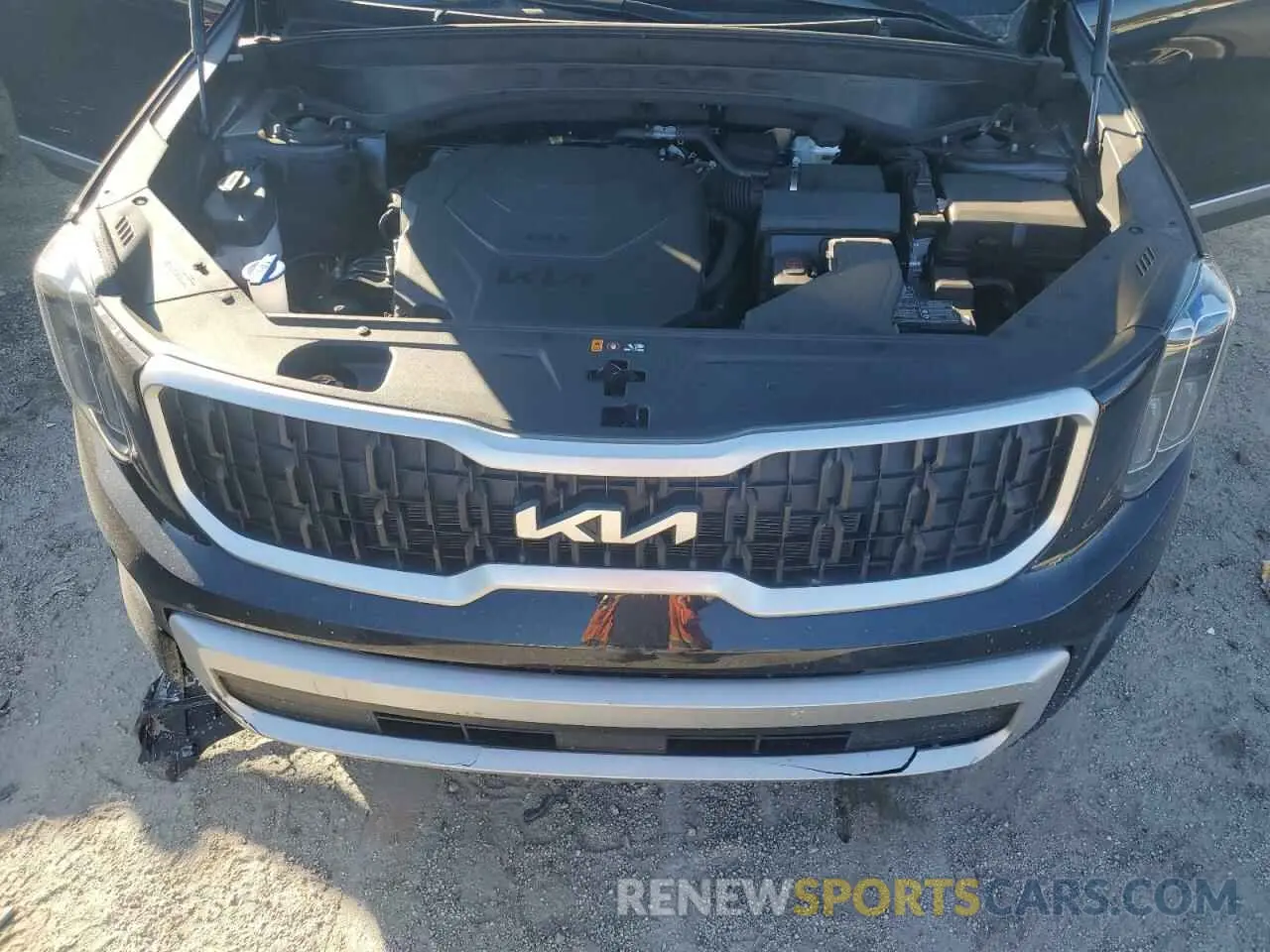 12 fotografías del automóvil dañado 5XYP24GC4RG430198 KIA TELLURIDE 2024