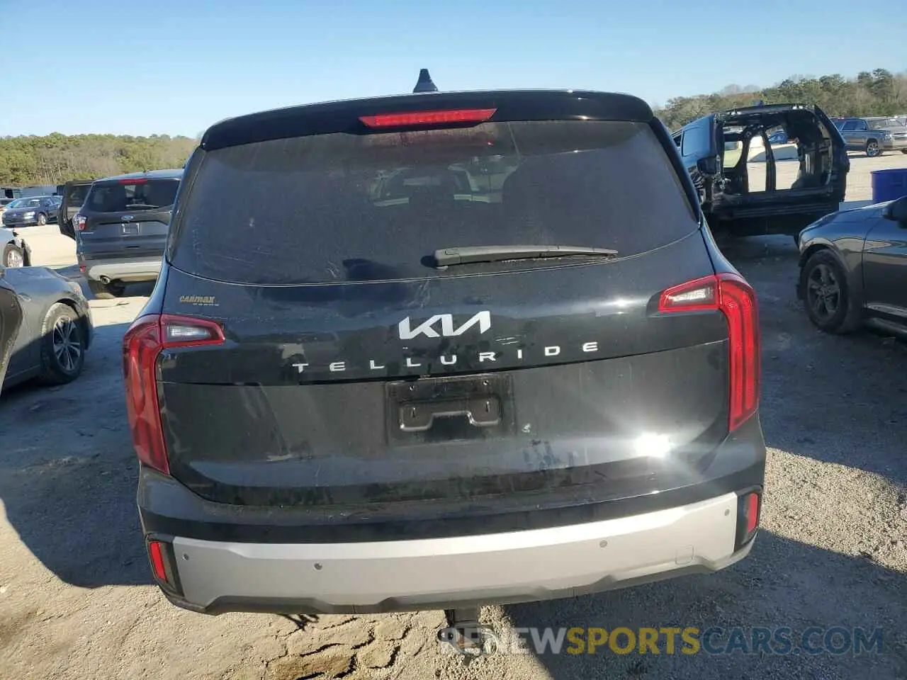 6 fotografías del automóvil dañado 5XYP24GC4RG430198 KIA TELLURIDE 2024